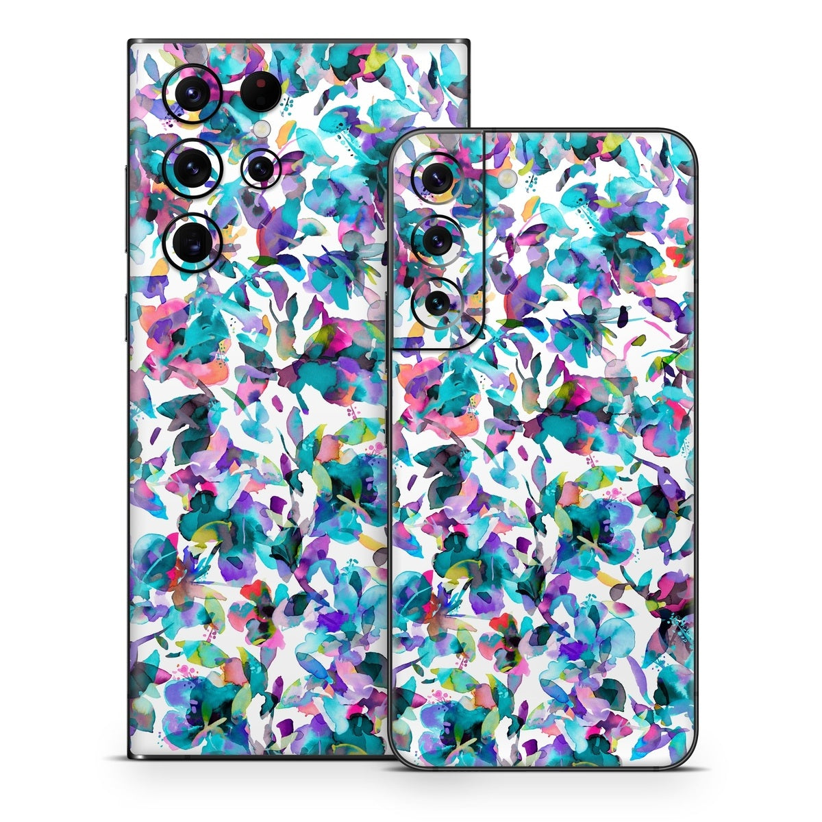 Aquatic Flowers - Samsung Galaxy S22 Skin
