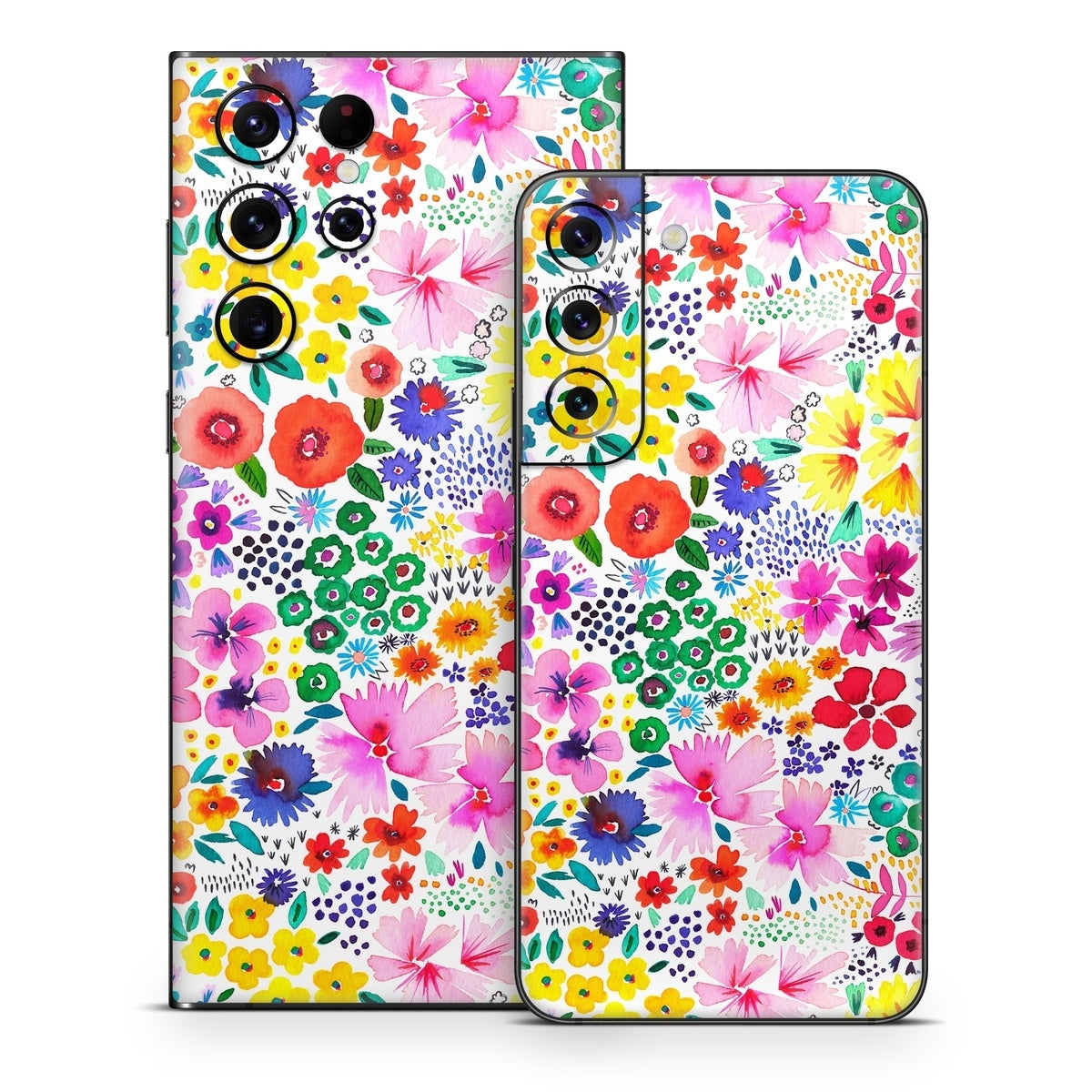 Artful Little Flowers - Samsung Galaxy S22 Skin