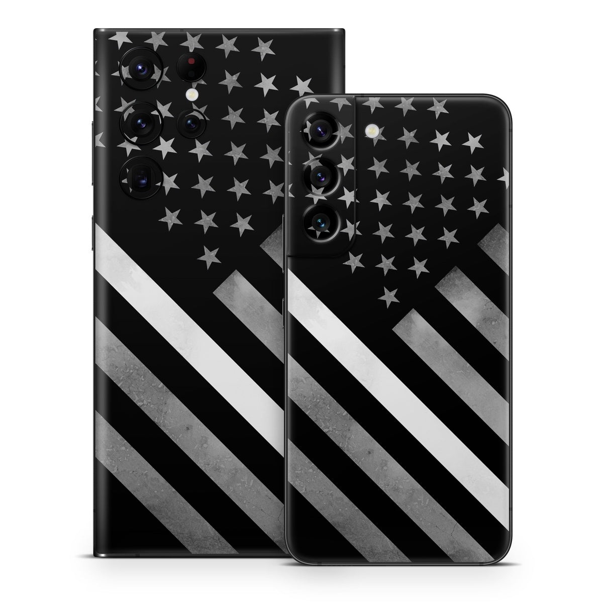 Thin White Line Hero - Samsung Galaxy S22 Skin