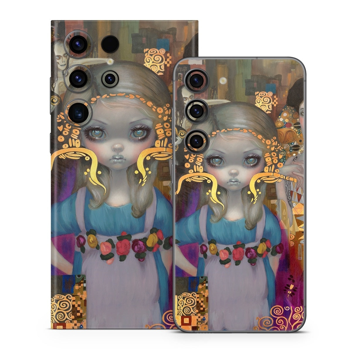 Alice in a Klimt Dream - Samsung Galaxy S23 Skin
