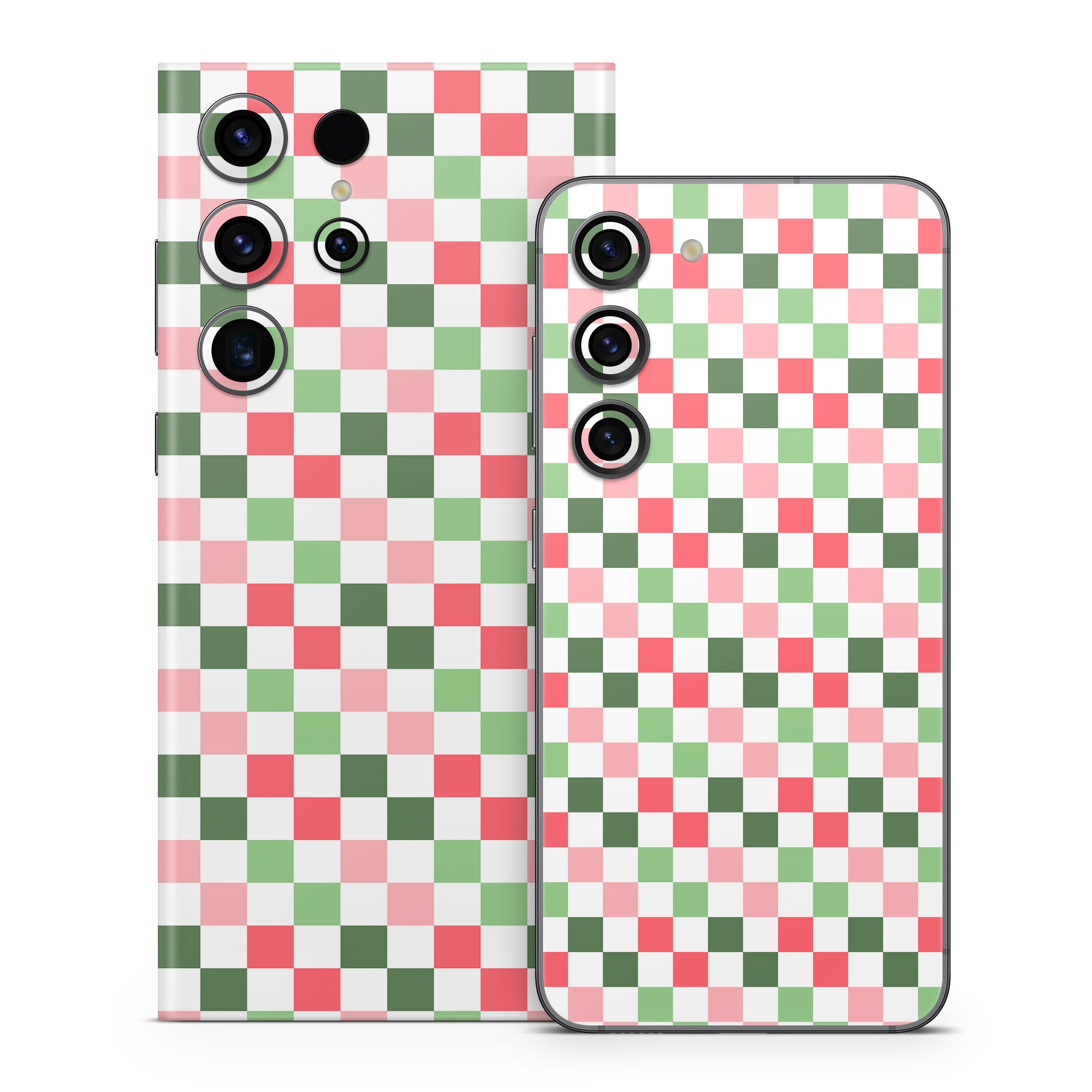 Christmas Checkers - Samsung Galaxy S23 Skin