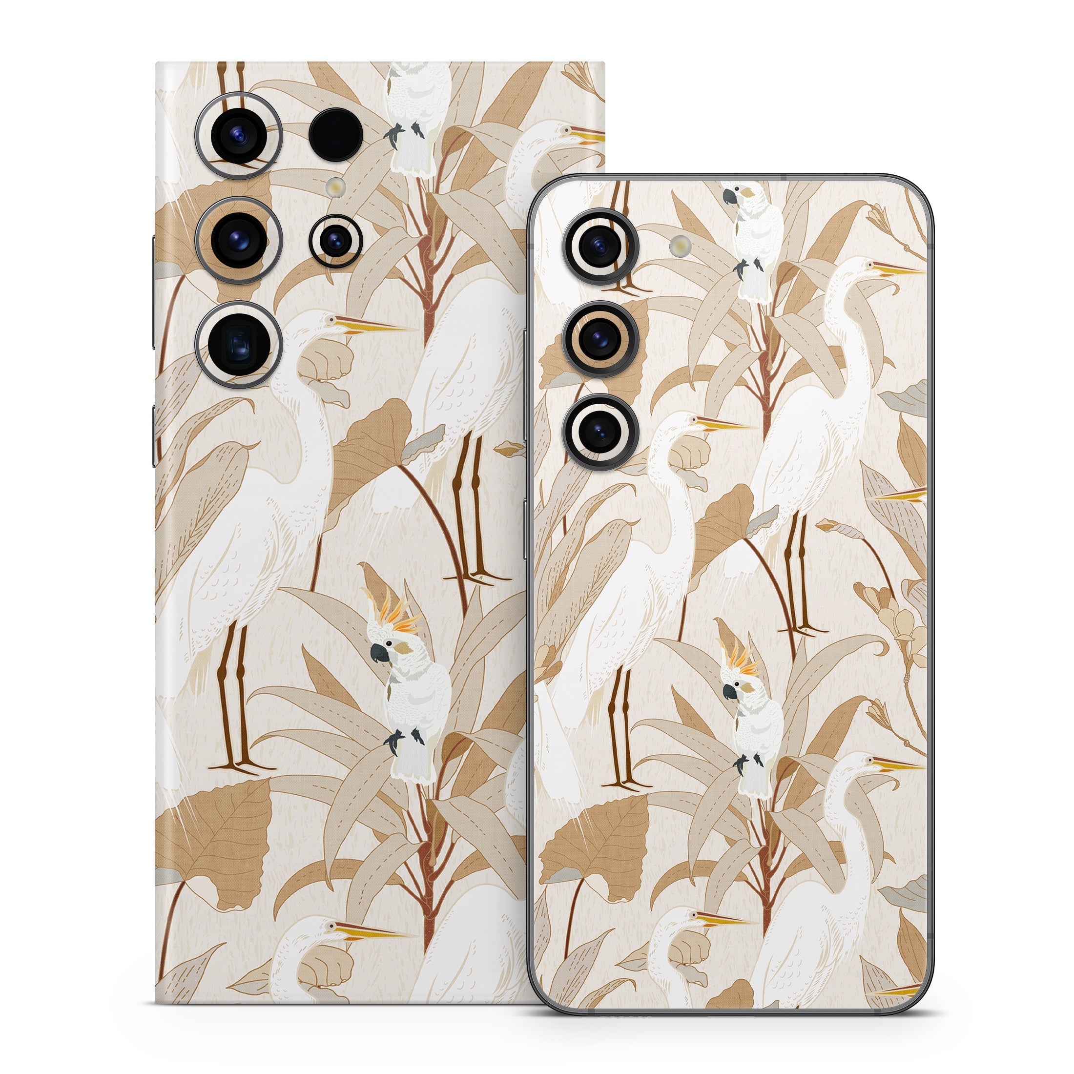 White Cranes Cockatoo - Samsung Galaxy S23 Skin