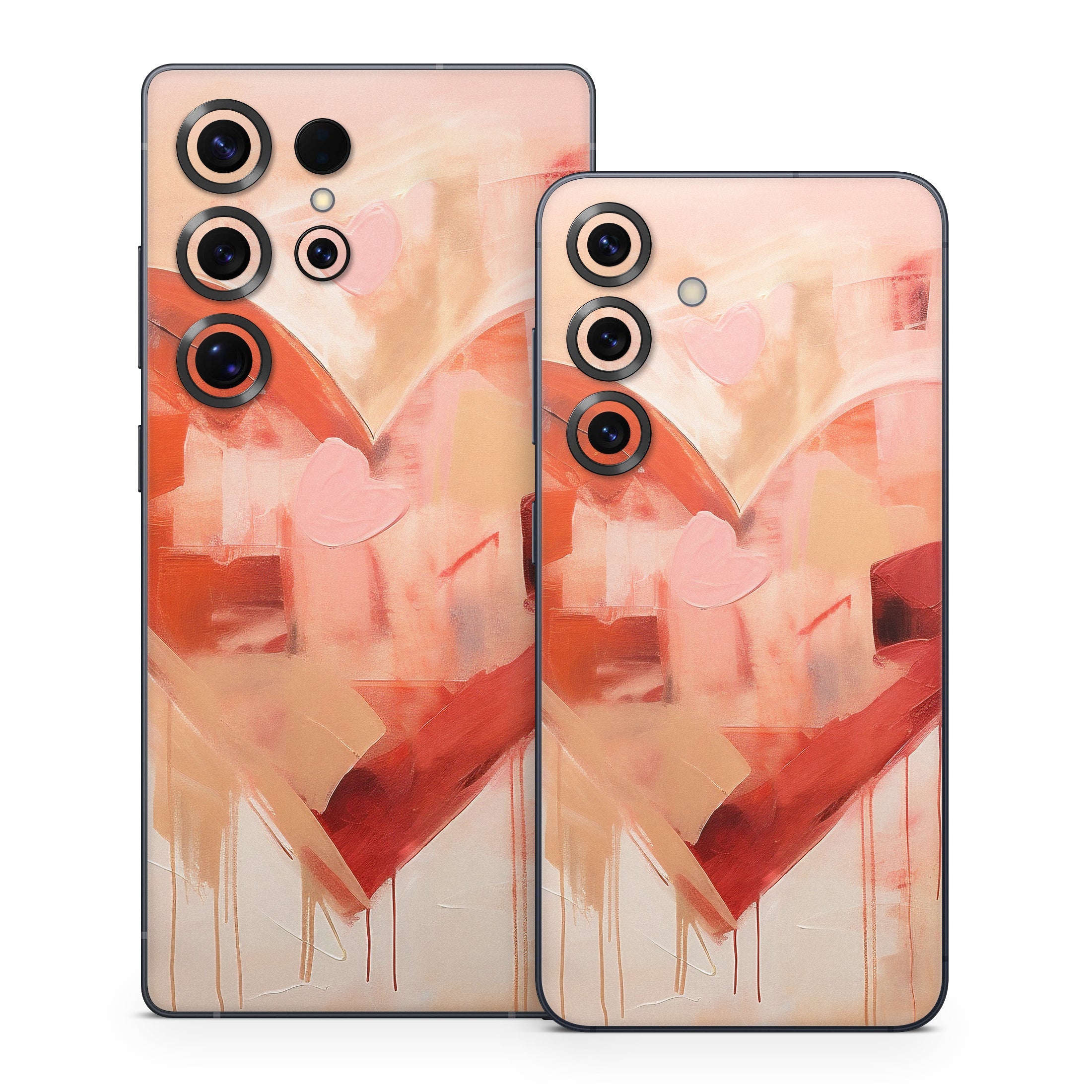 AbEx Hearts - Samsung Galaxy S25 Skin