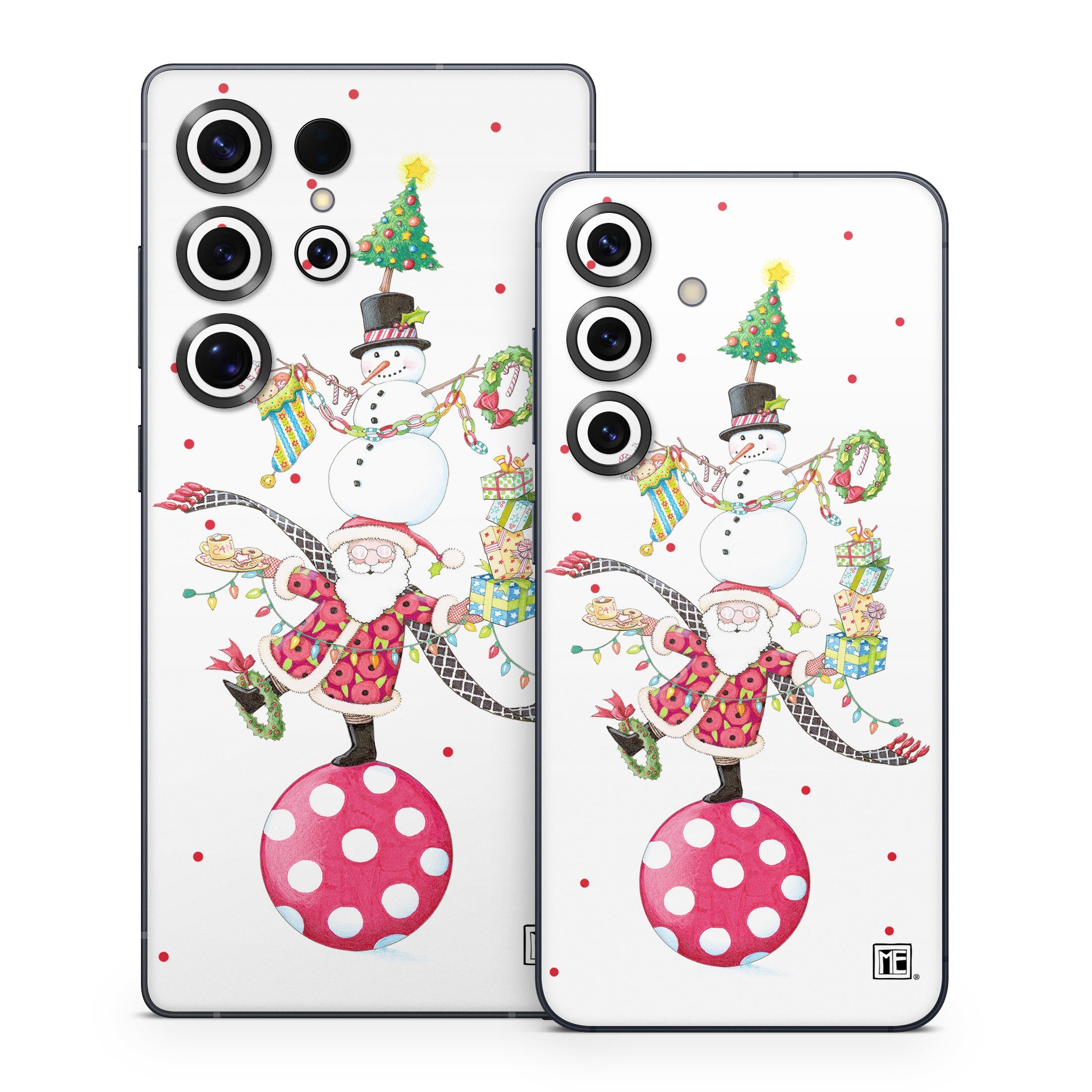 Christmas Circus - Samsung Galaxy S25 Skin