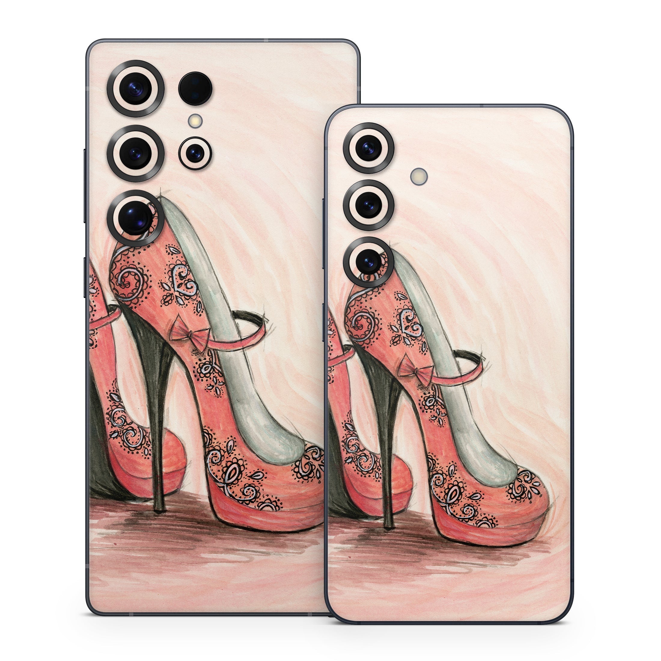 Coral Shoes - Samsung Galaxy S25 Skin