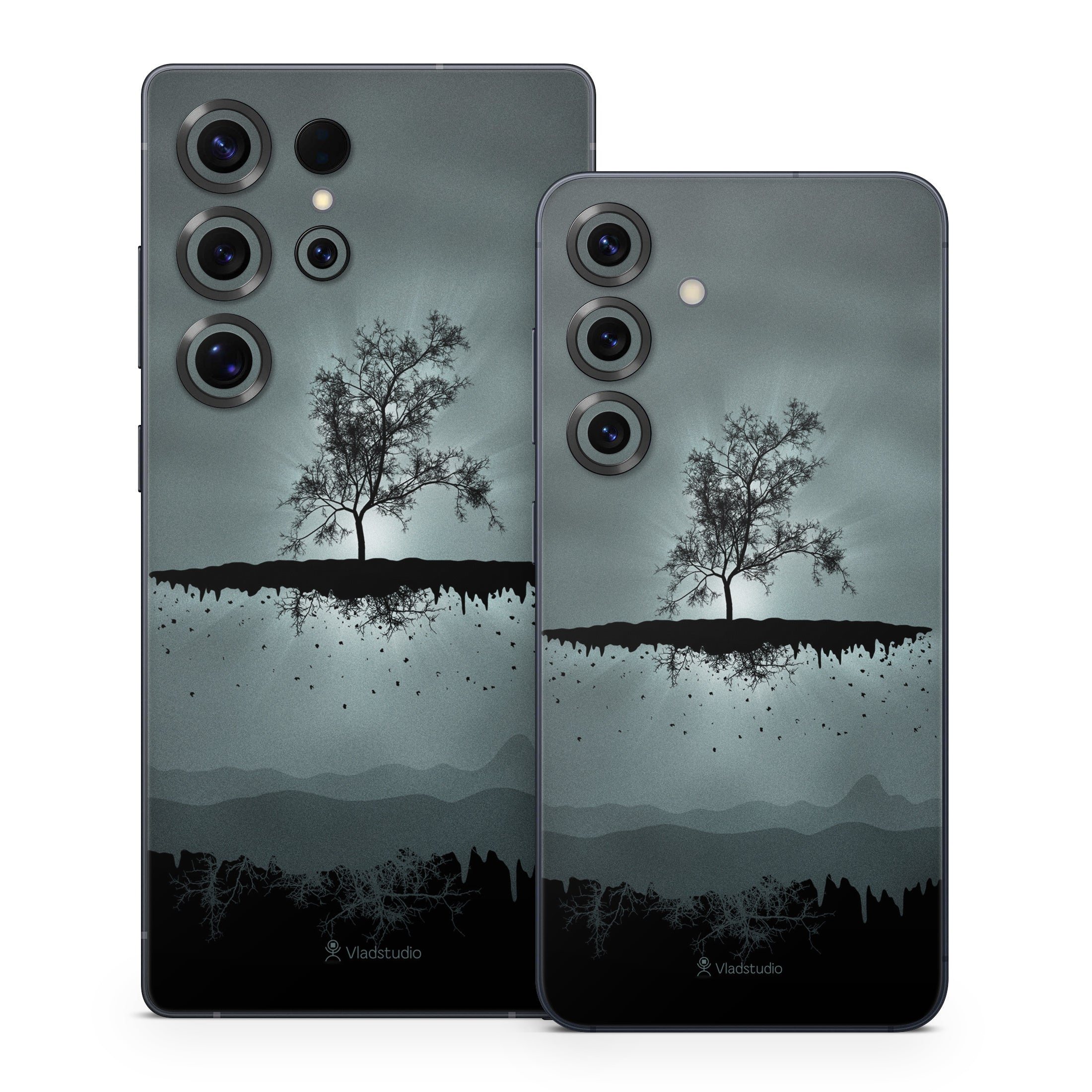 Flying Tree Black - Samsung Galaxy S25 Skin