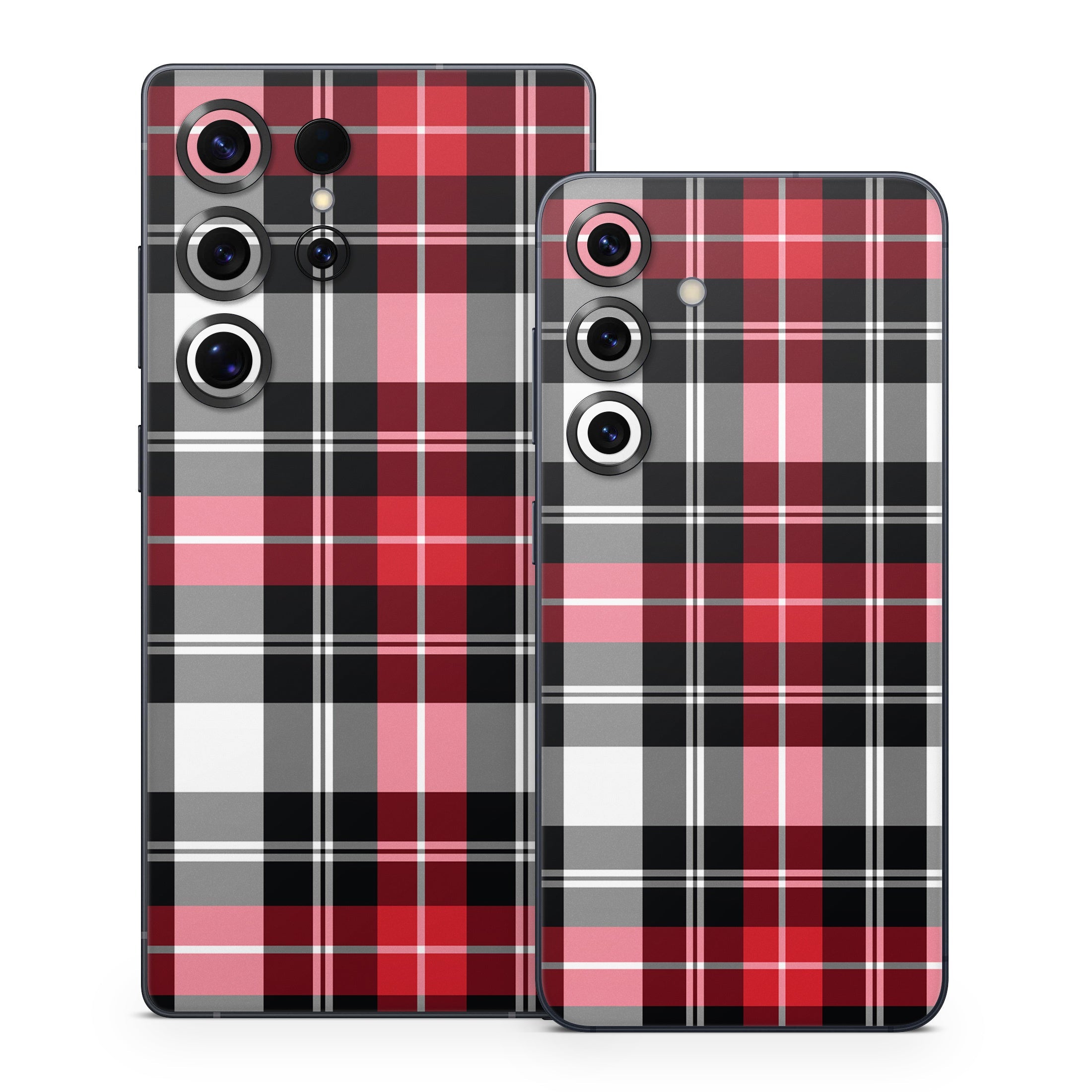 Red Plaid - Samsung Galaxy S25 Skin