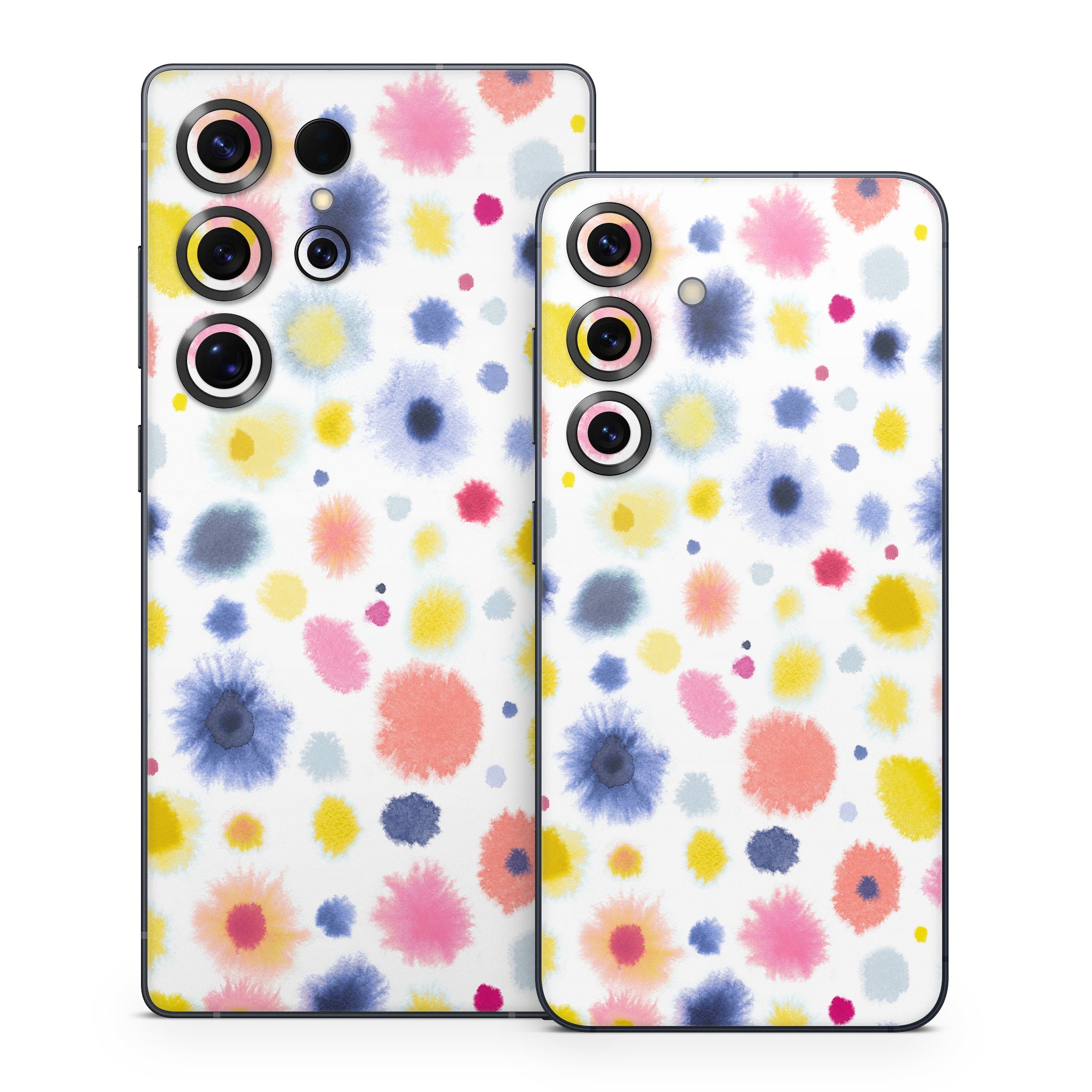 Red Blue Dots - Samsung Galaxy S25 Skin