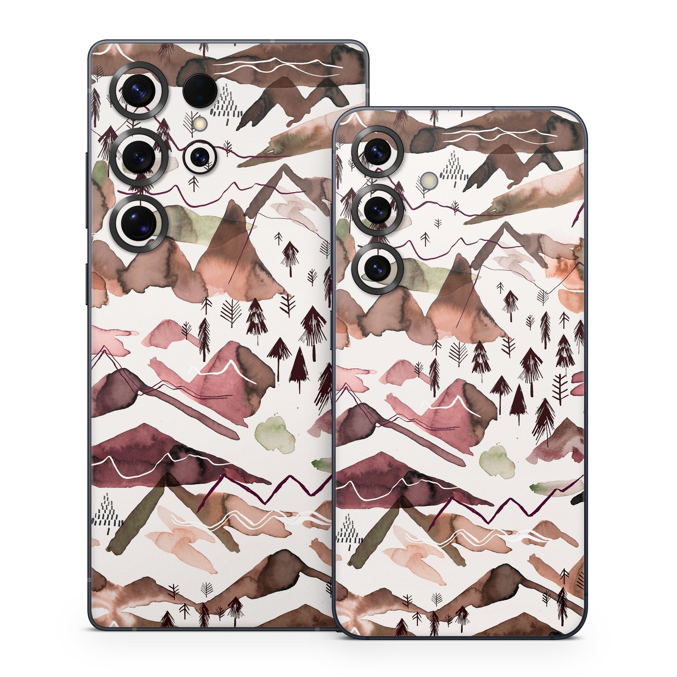 Red Mountains - Samsung Galaxy S25 Skin