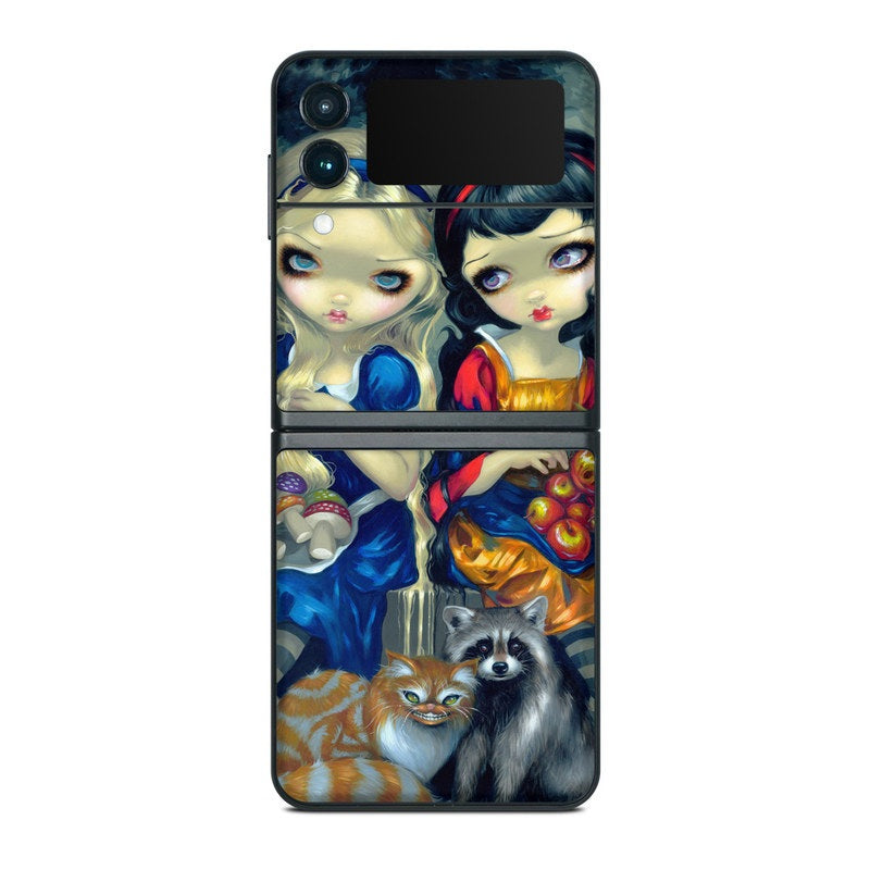 Alice &amp;amp; Snow White - Samsung Galaxy Z Flip 3 Skin