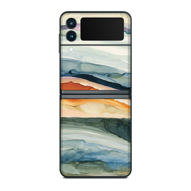 Layered Earth - Samsung Galaxy Z Flip 3 Skin