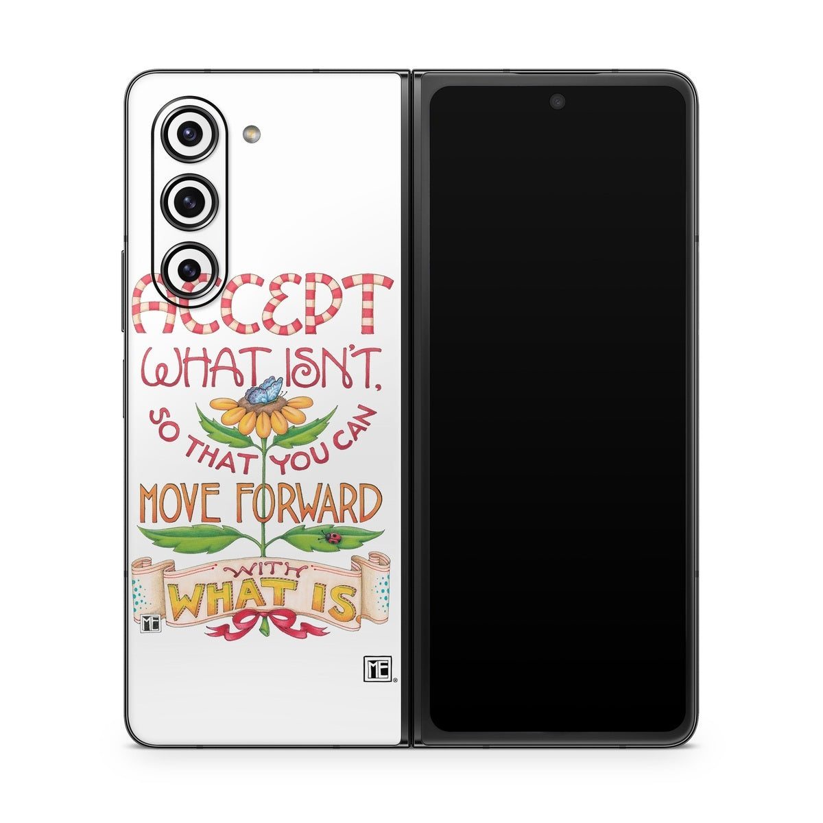 Accept What Isn&amp;#39;t - Samsung Galaxy Z Fold5 Skin