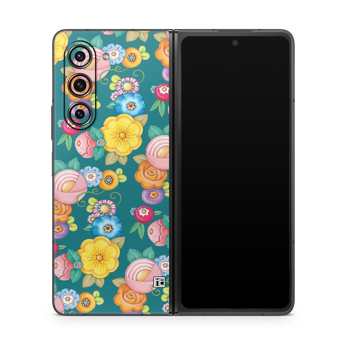 Act Right Flowers - Samsung Galaxy Z Fold5 Skin