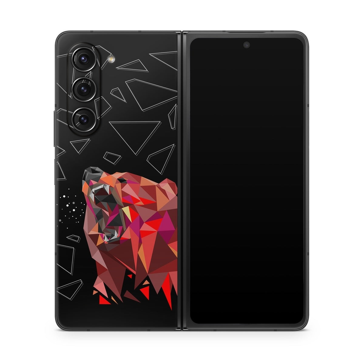 Bears Hate Math - Samsung Galaxy Z Fold5 Skin