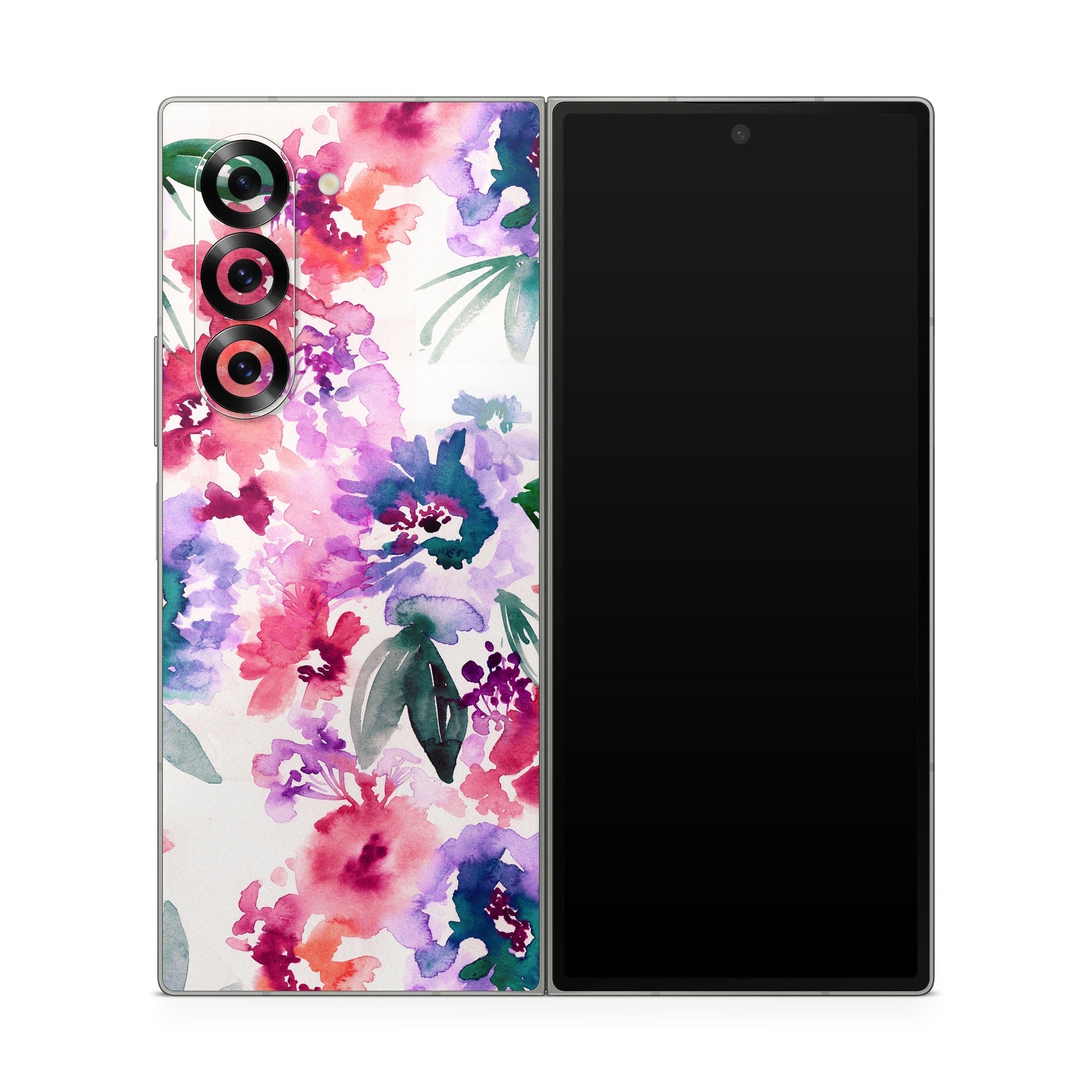 Blurred Flowers - Samsung Galaxy Z Fold6 Skin