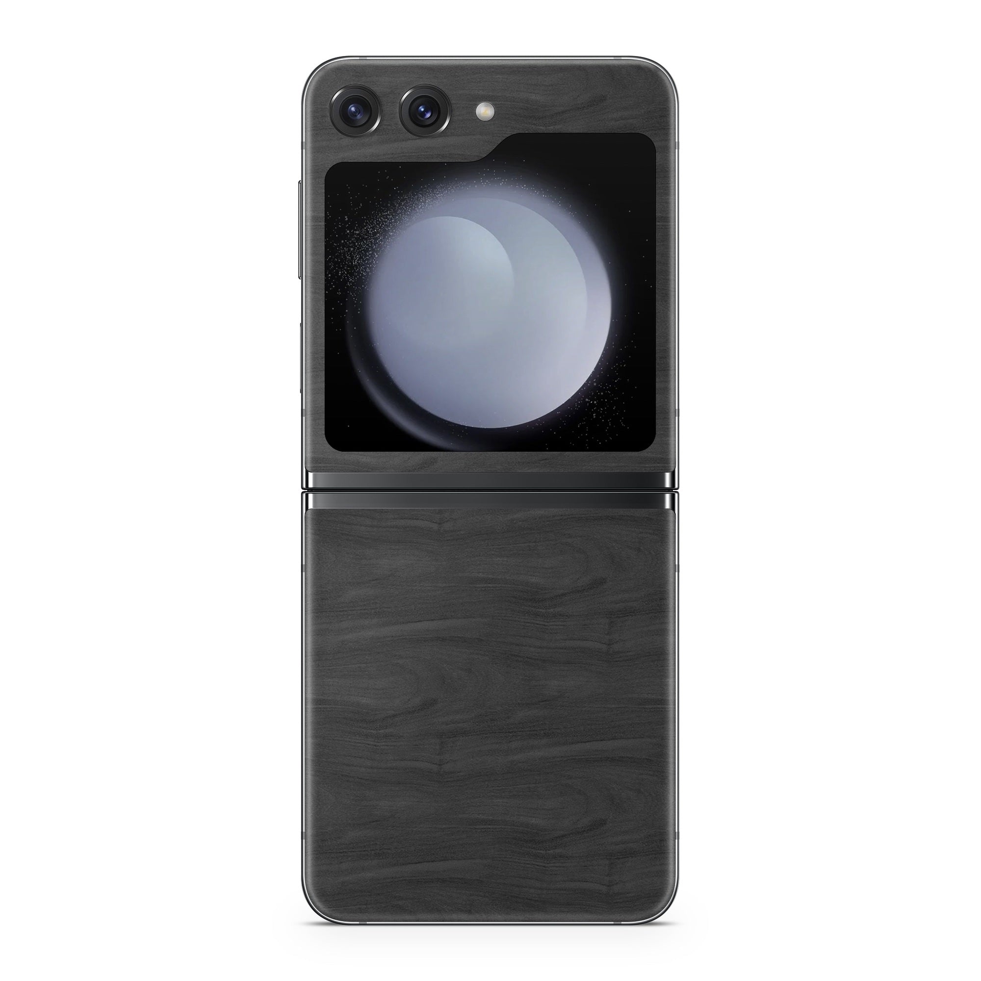 Black Woodgrain - Samsung Galaxy Z Flip5 Skin