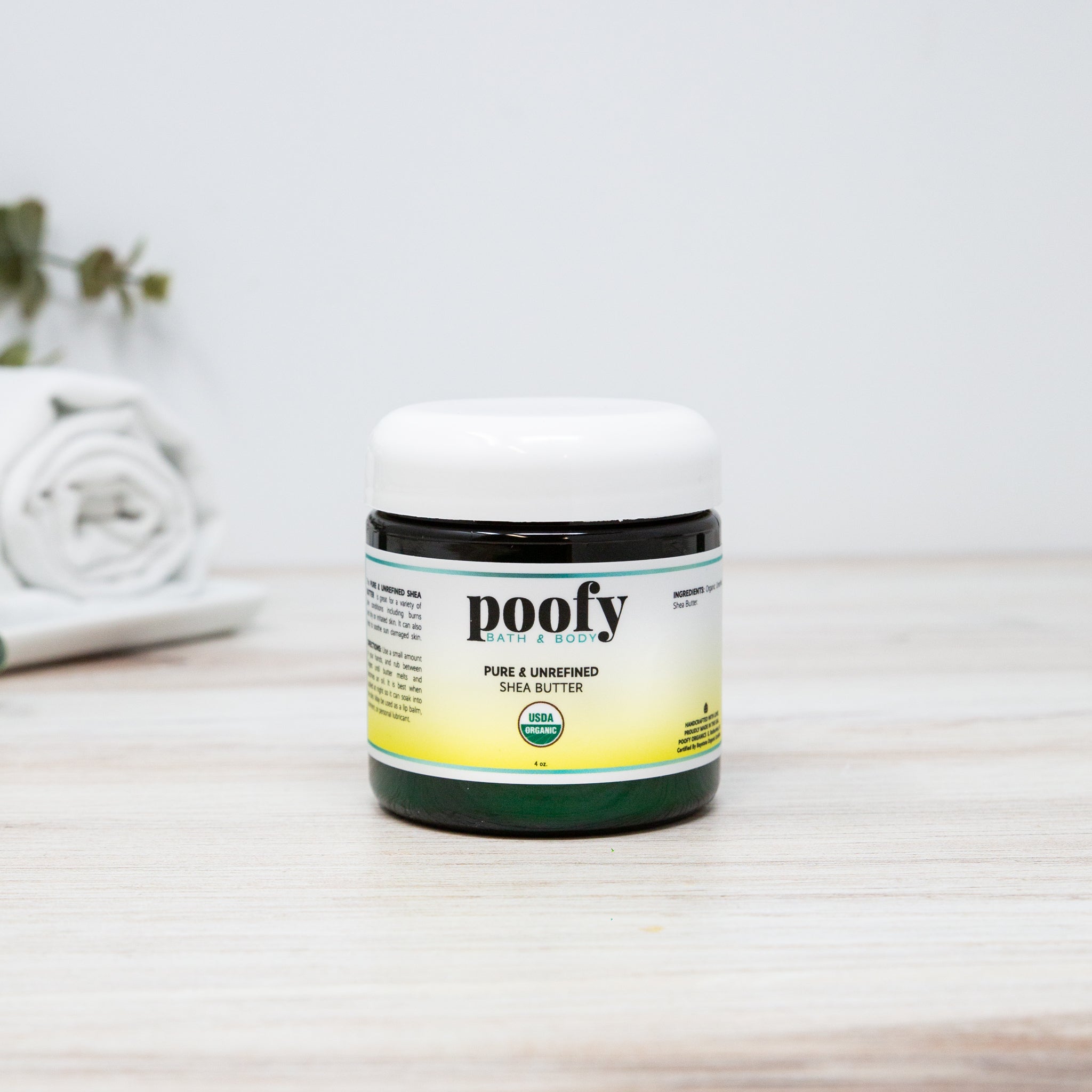 SHEA BUTTER - Pure, Unrefined, Organic