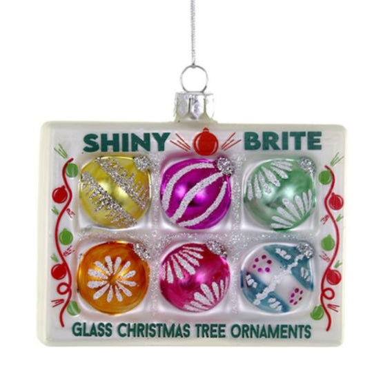 Shiny Brite Blown Glass XMas Ornament