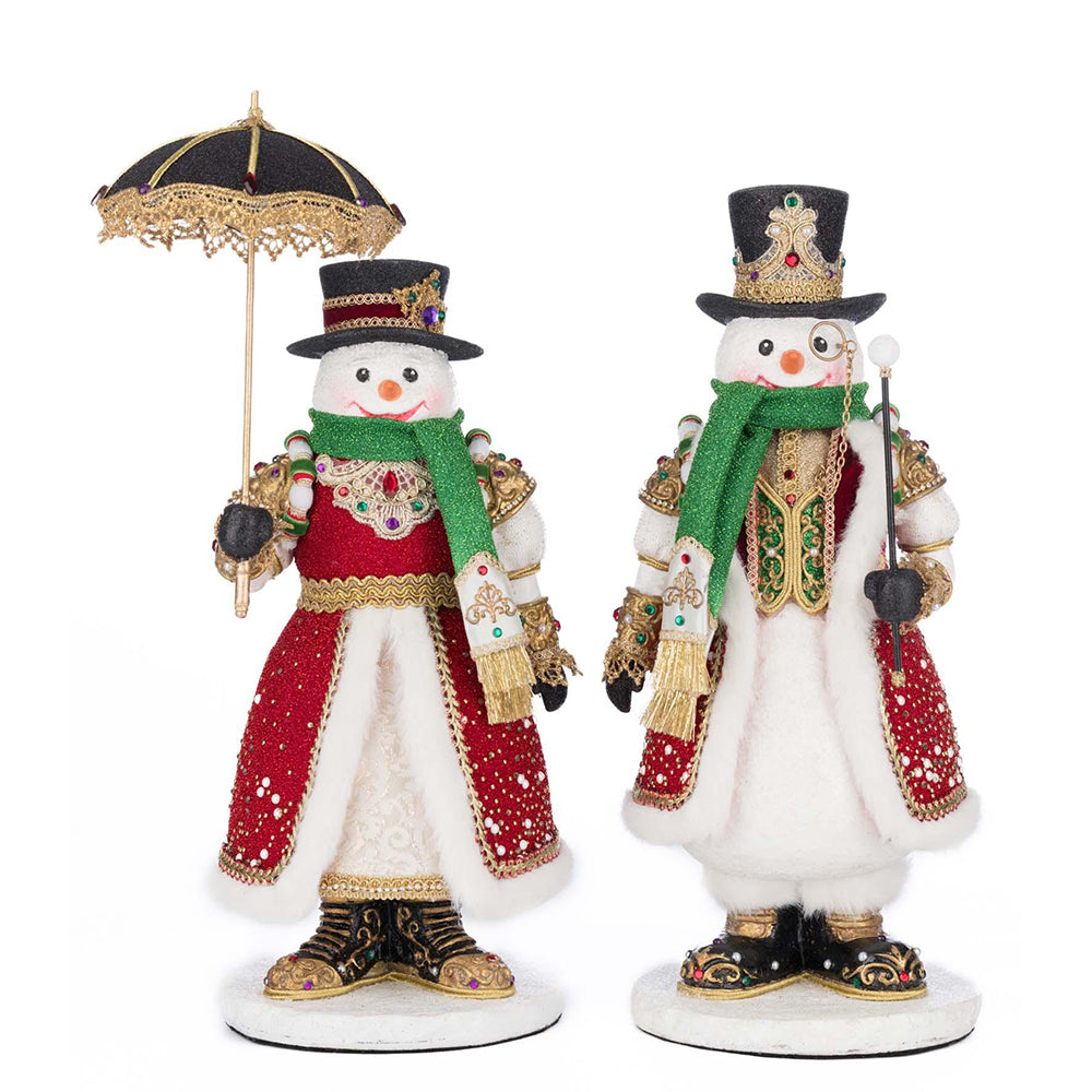 Sir Frosty Banks and Dame Icy Banks Assortment of 2 by Katherine&amp;#39;s Collection