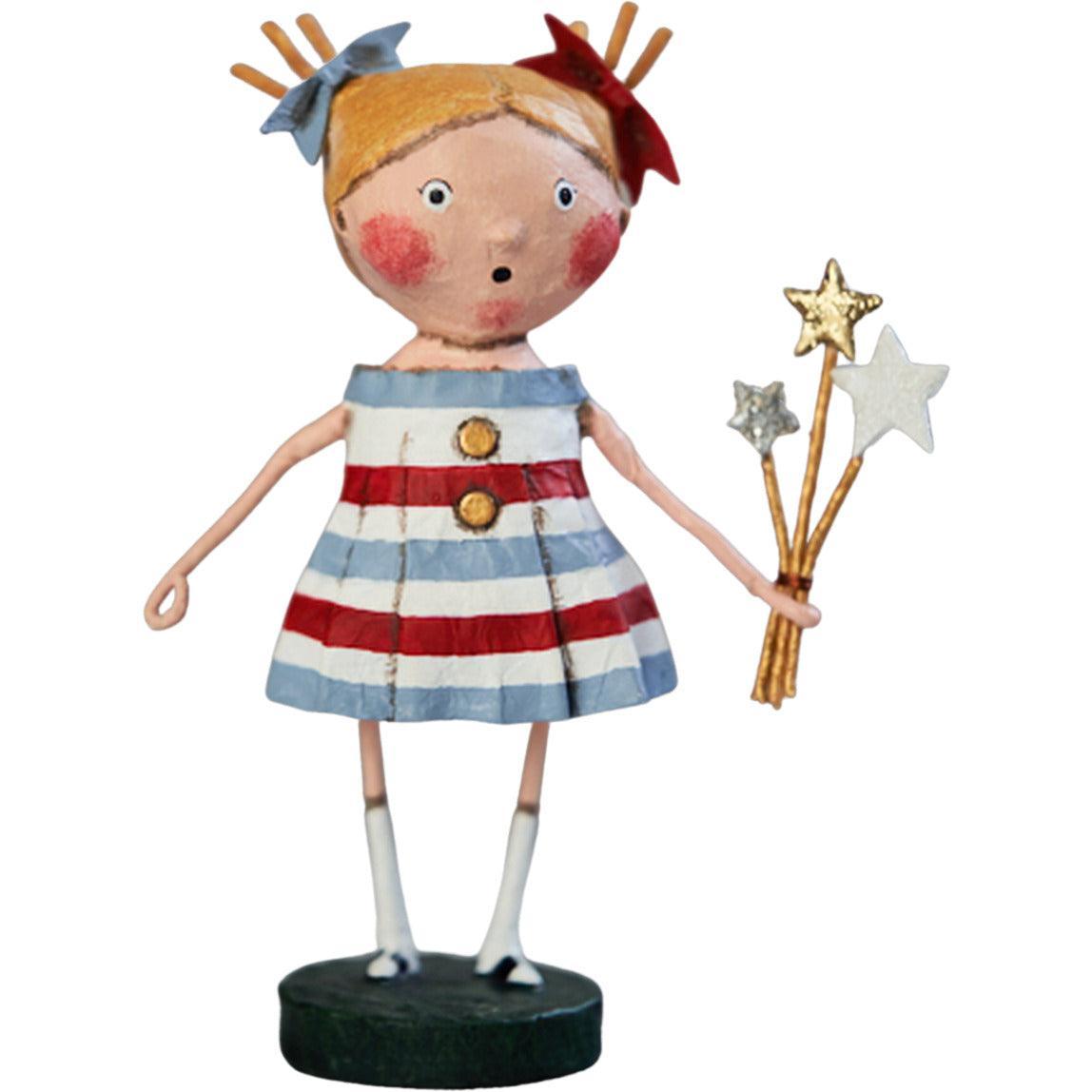 Sissy&amp;#39;s Stars Patriotic Figurine by Lori Mitchell