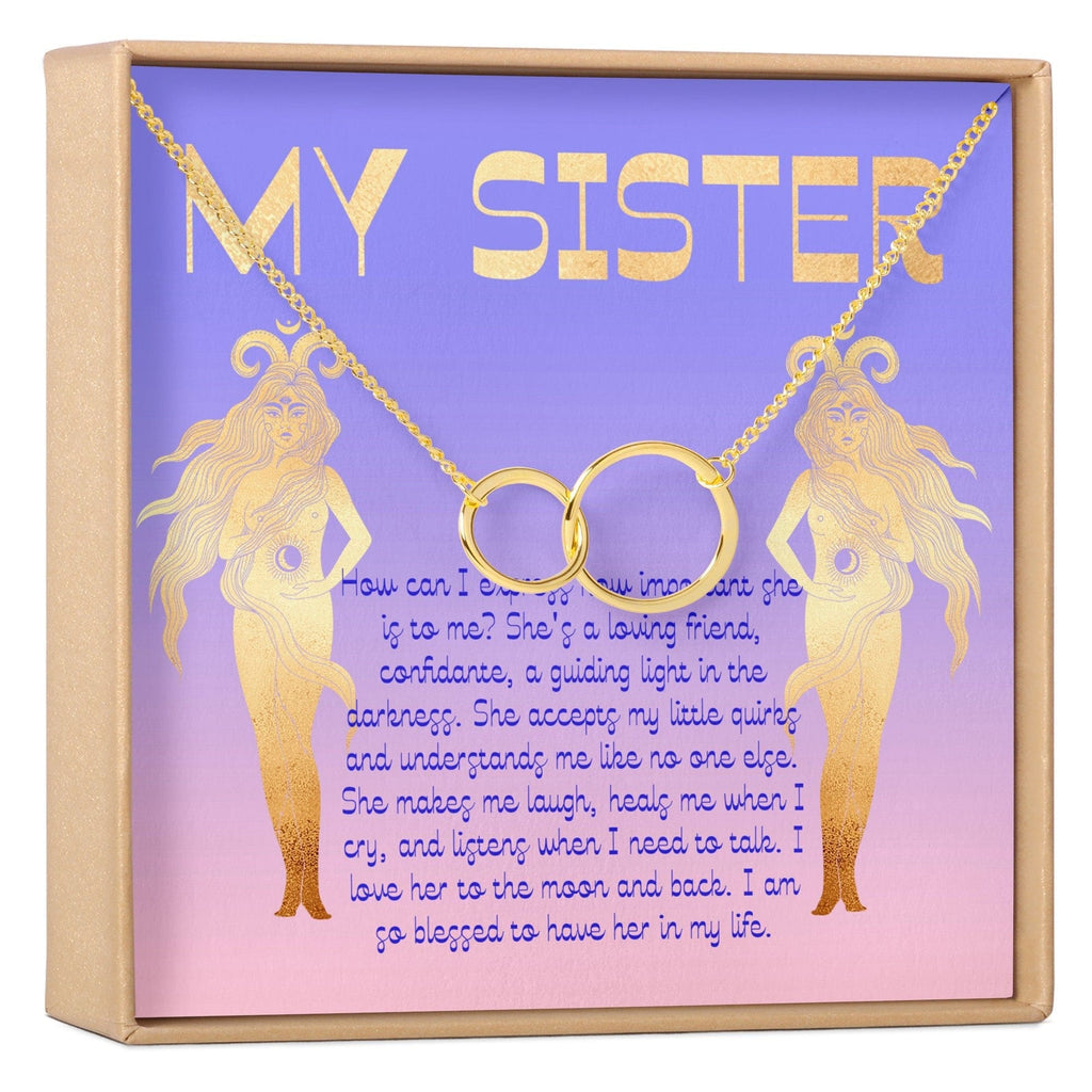 Sister Christmas - Heartfelt Card & Jewelry Gift Set