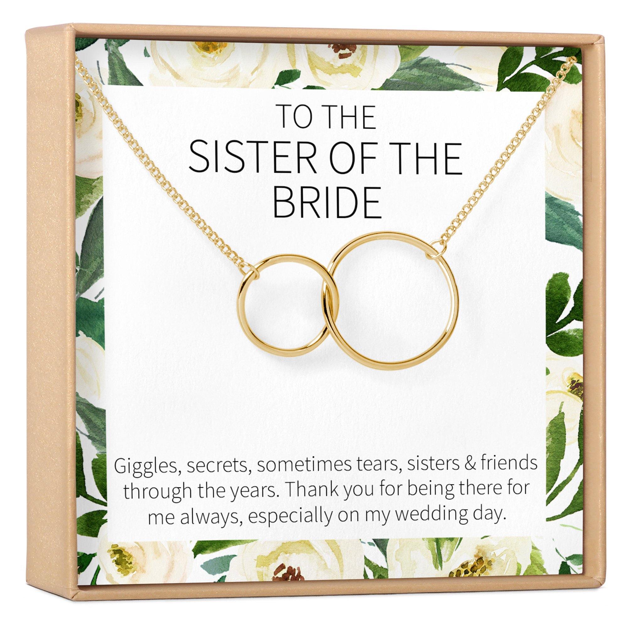 Sister of the Bride Necklace
