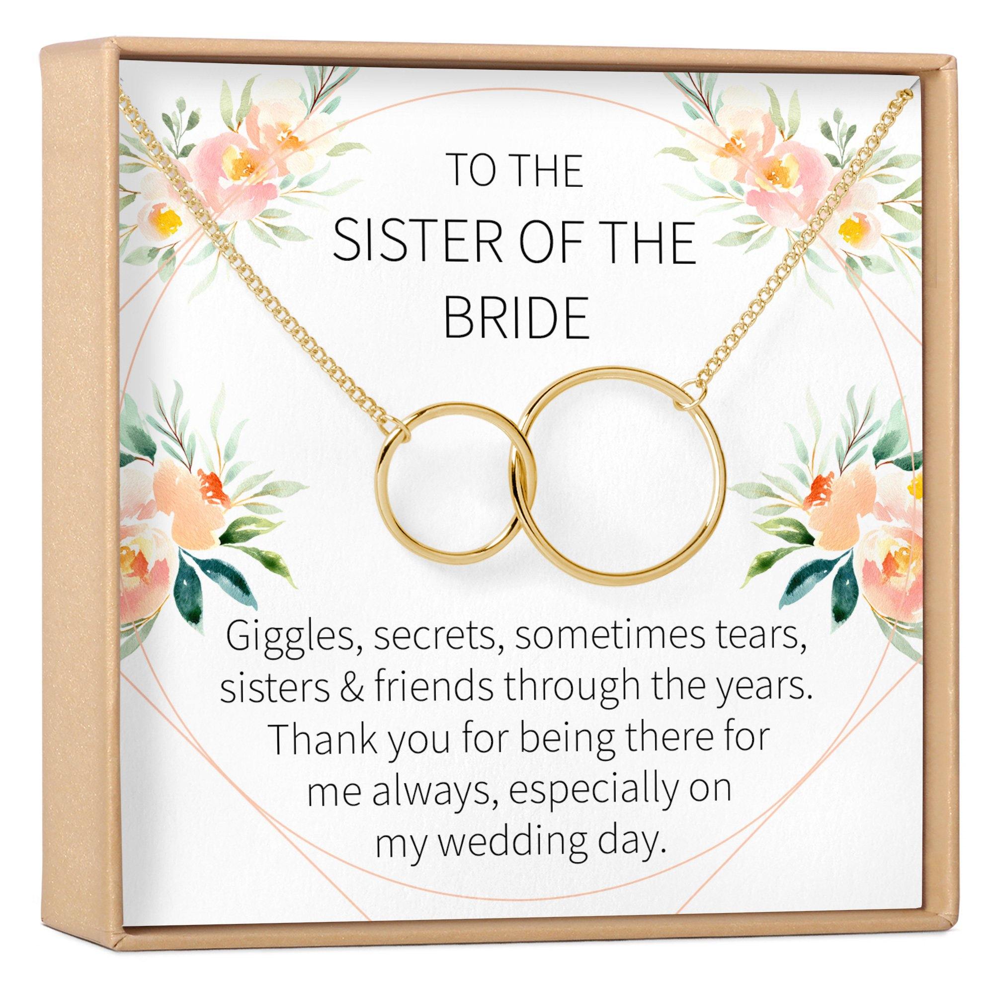Sister of the Bride Necklace
