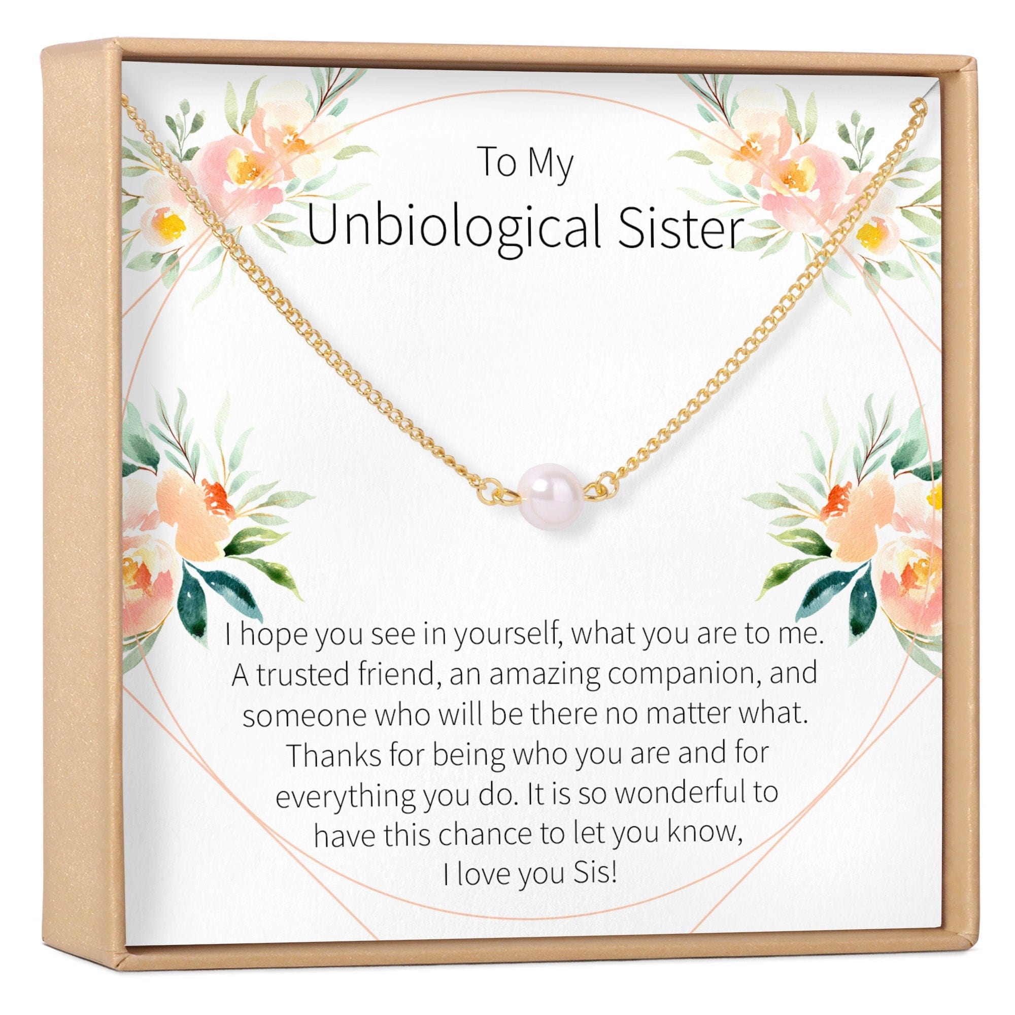 Sisters Pearl Necklace