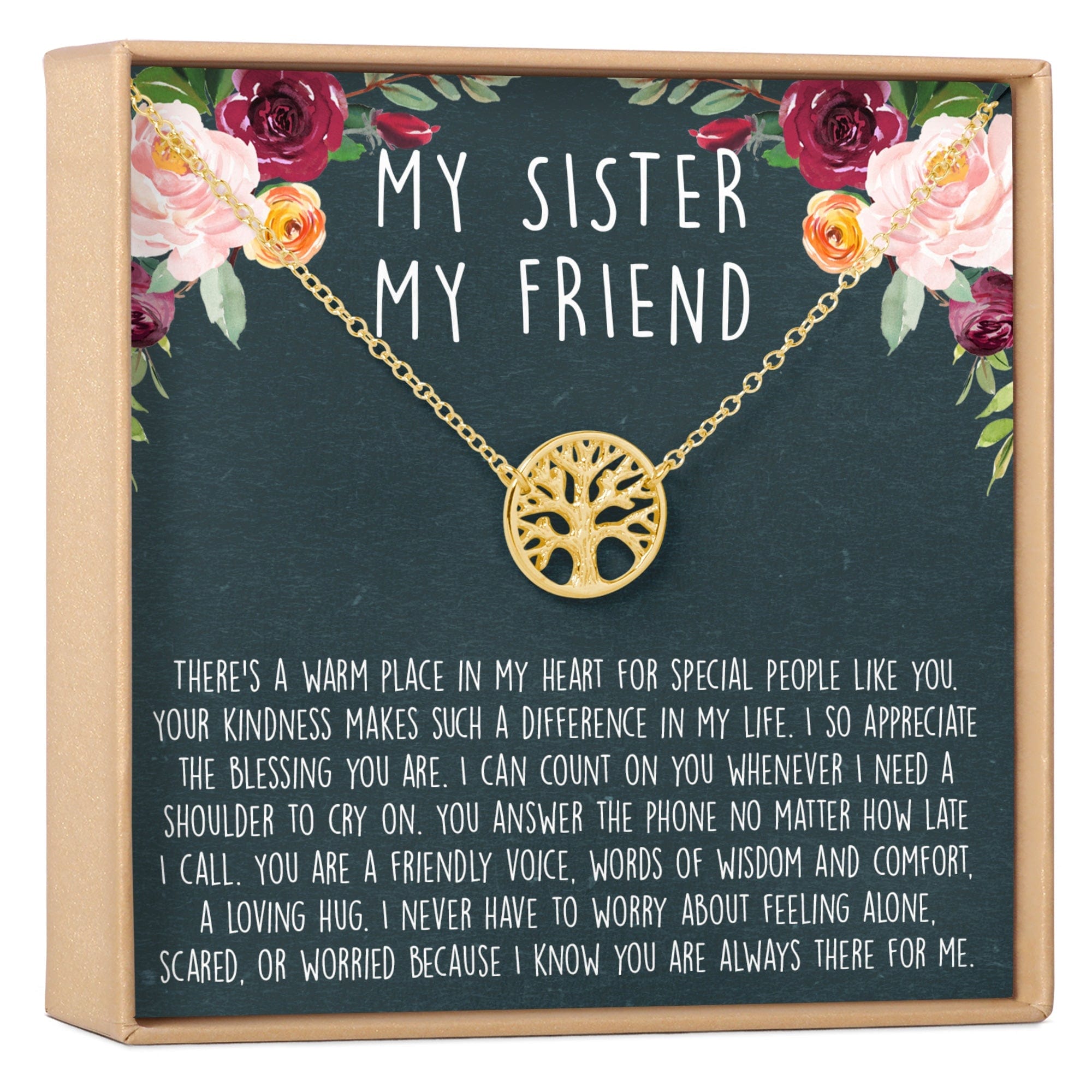 Sisters Tree of Life Necklace