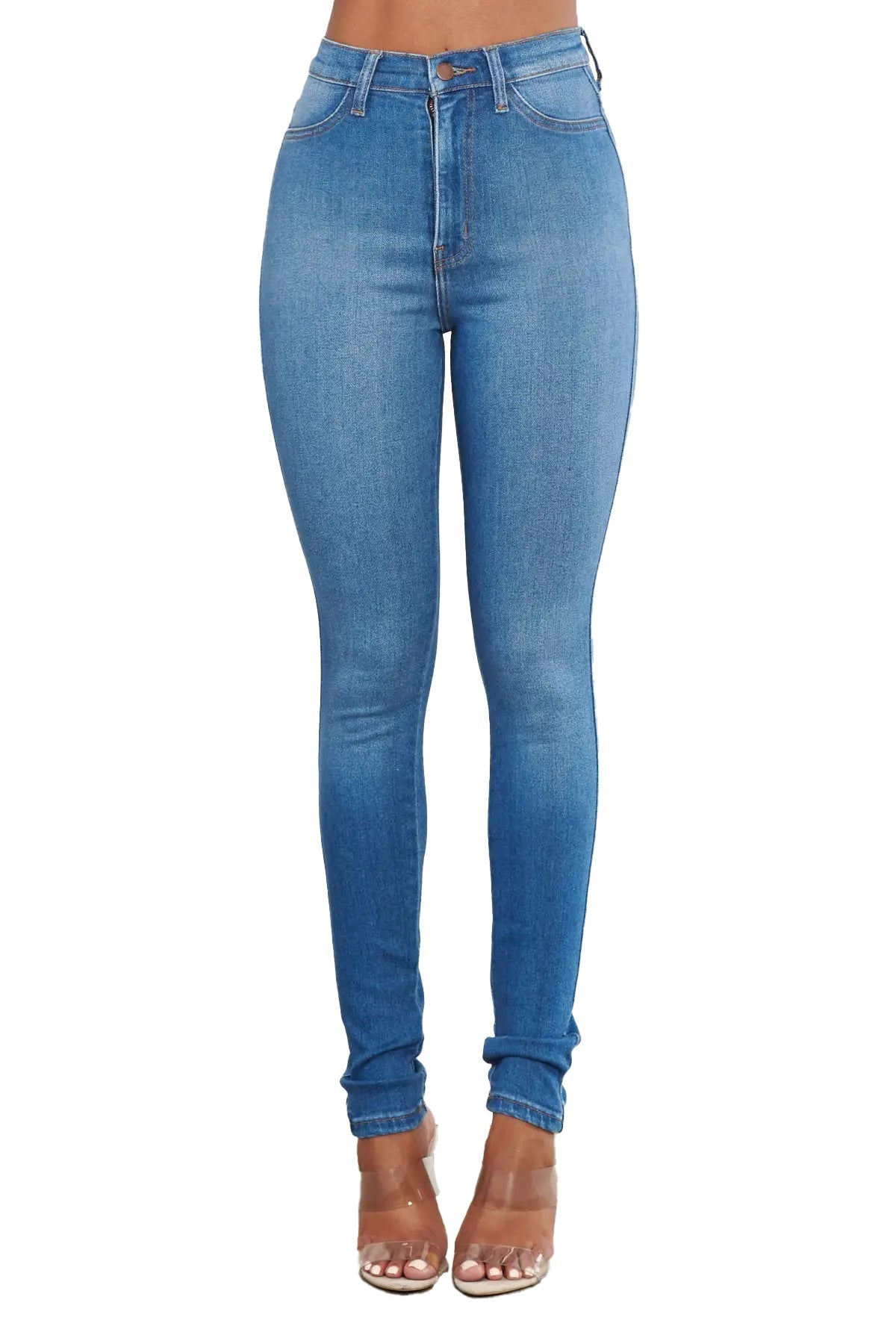 Cozy Vibrant Skinny Jeans {MP1839}