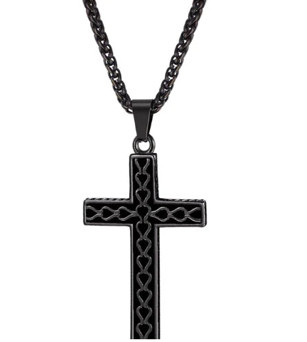 Style Loft Collection Vaelisse Stainless Steel Cross Necklace