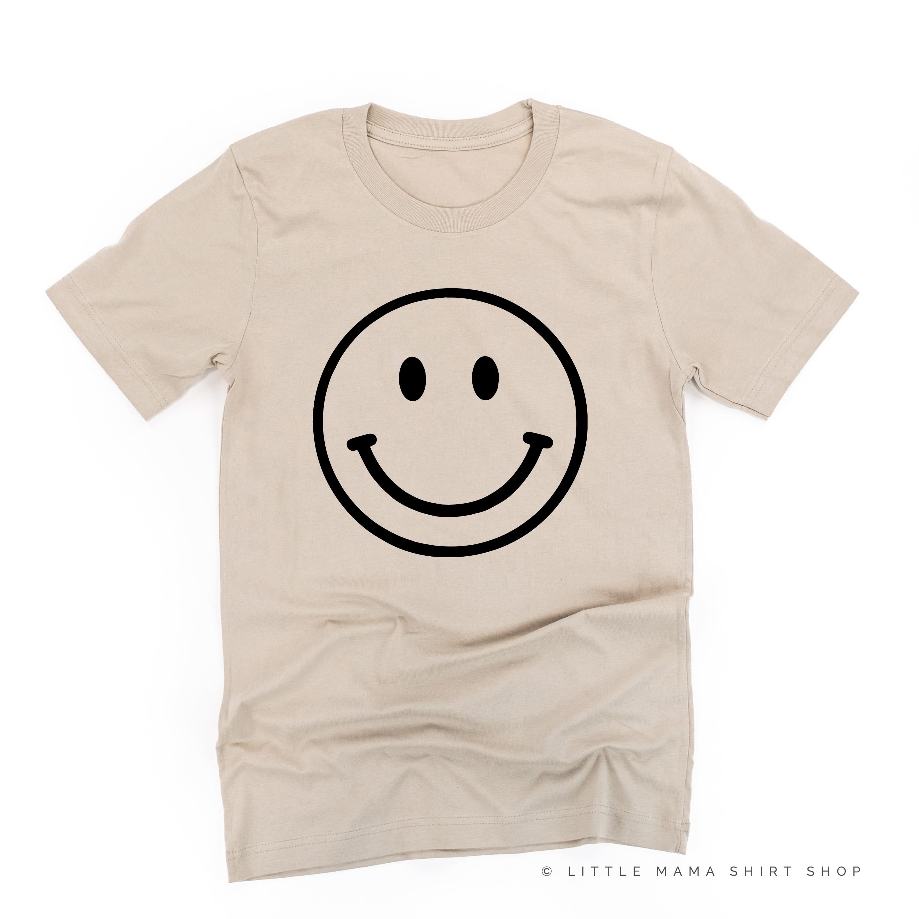 Smiley Face - Full Design - Unisex Tee