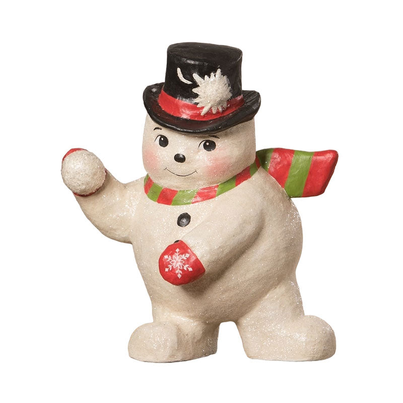 Snowball Fight Snowman by Bethany Lowe Designs