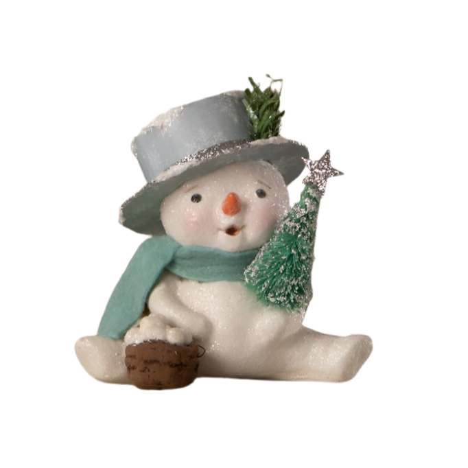 Snowflake Top Hat Snowman by Bethany Lowe Designs