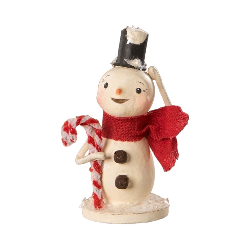 Snowman with Candy Canes by Bethany Lowe Designs