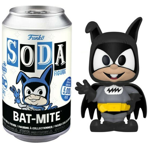 FUNKO SODA BAT-MITE (BLACK SUIT, OPENED, INTERNATIONAL) **CHASE**