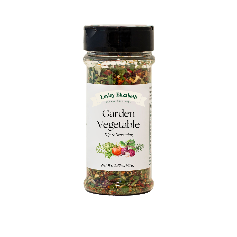 Lesley Elizabeth Garden Vegetable Dip &amp;amp; Seasoning, PET (250mL)
