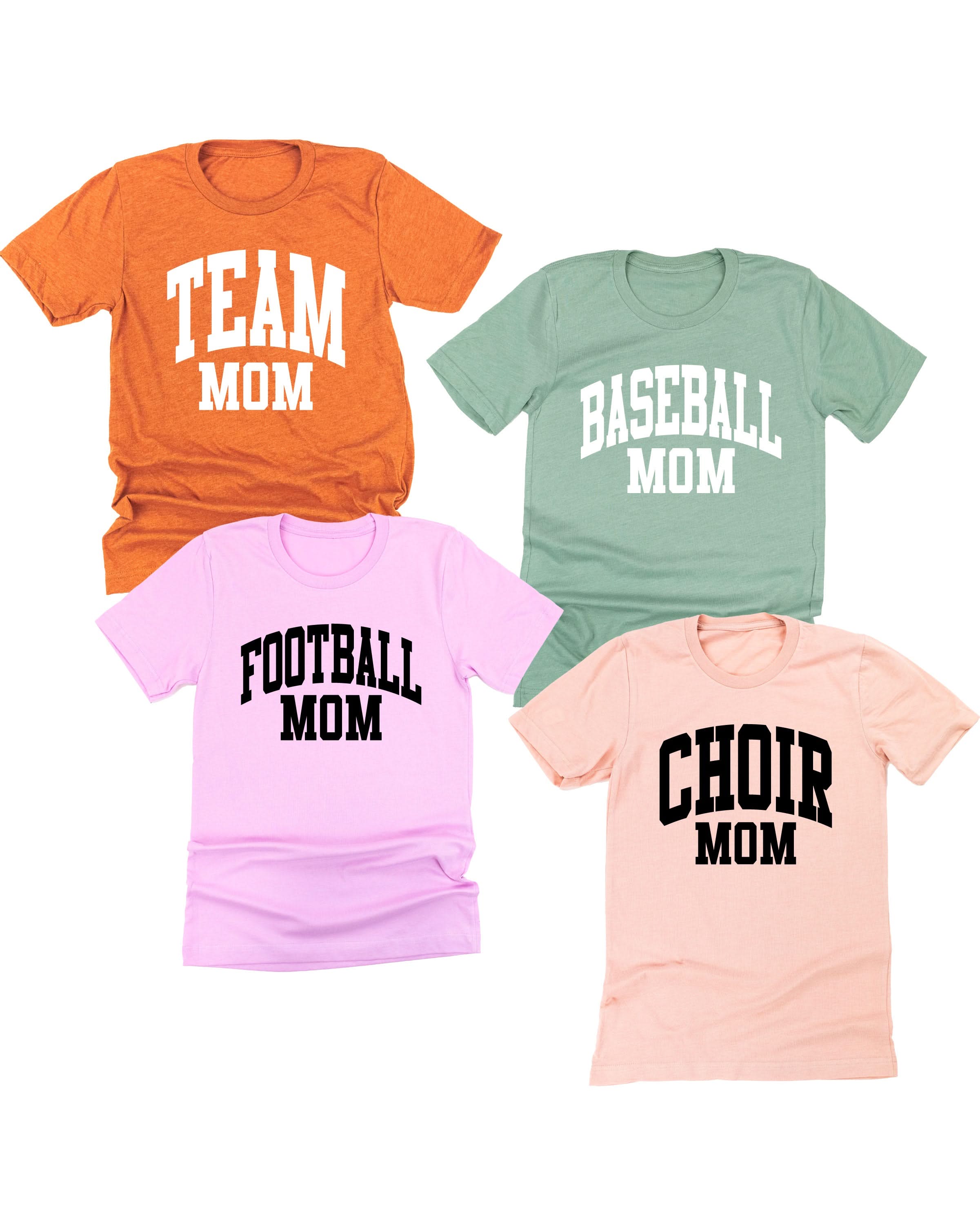 Varsity Style - Sports Moms - (Choose Your Sport) - Unisex Tee