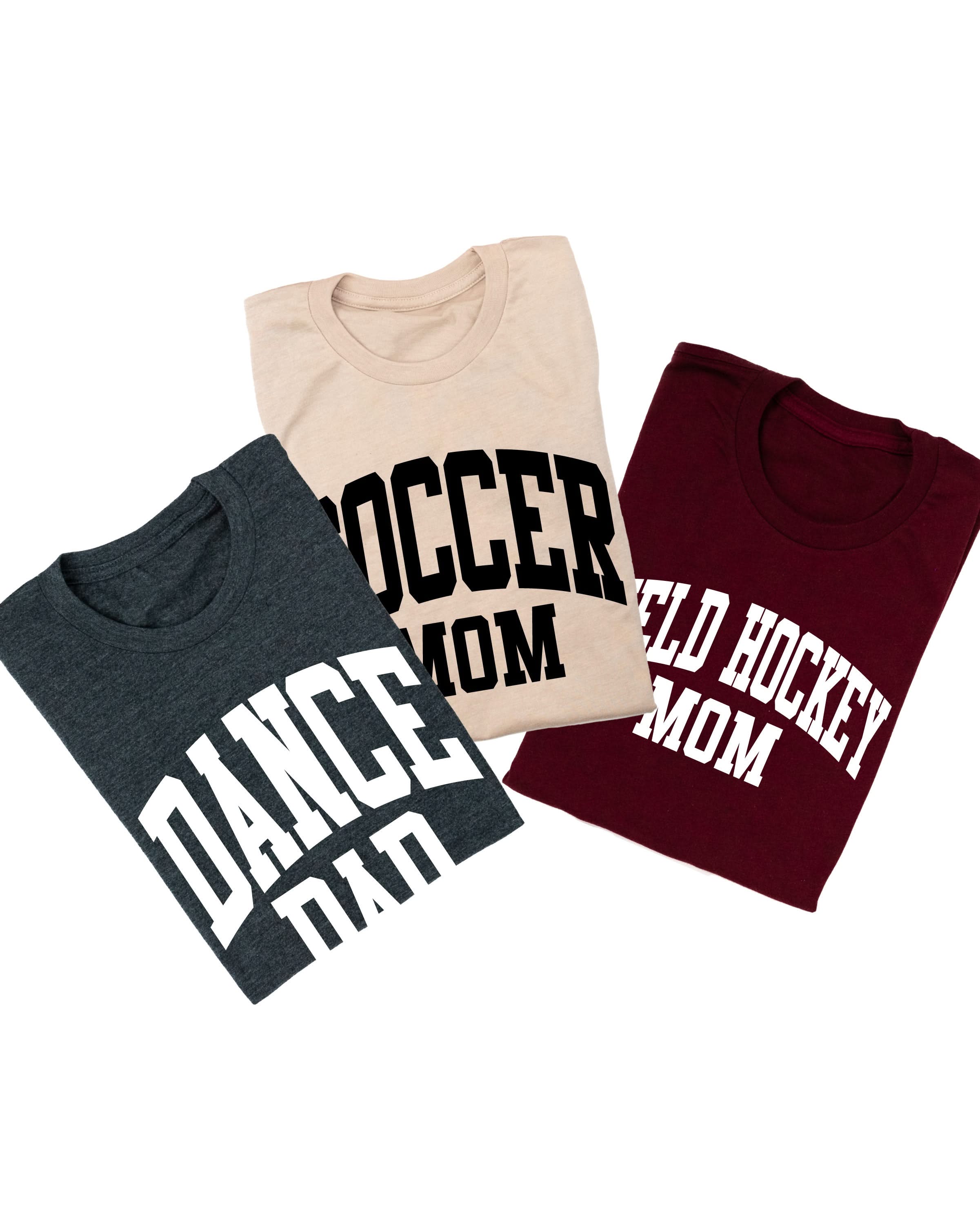 Varsity Style - Sports Moms - (Choose Your Sport) - Unisex Tee