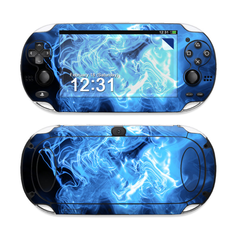 Blue Quantum Waves - Sony PS Vita Skin