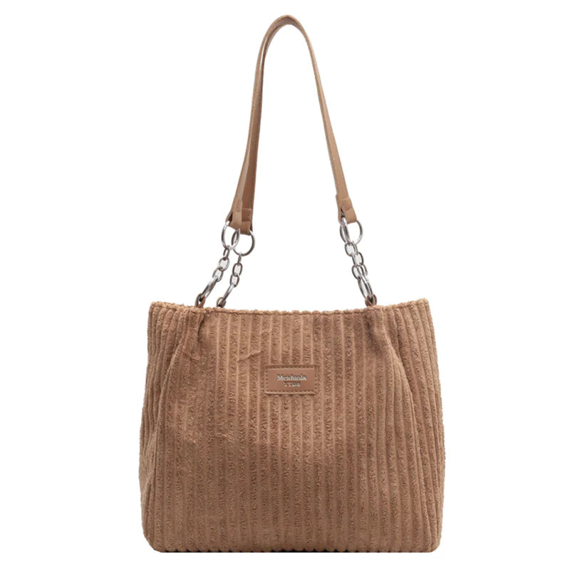 Style Loft Collection Corduroy Tote Bag