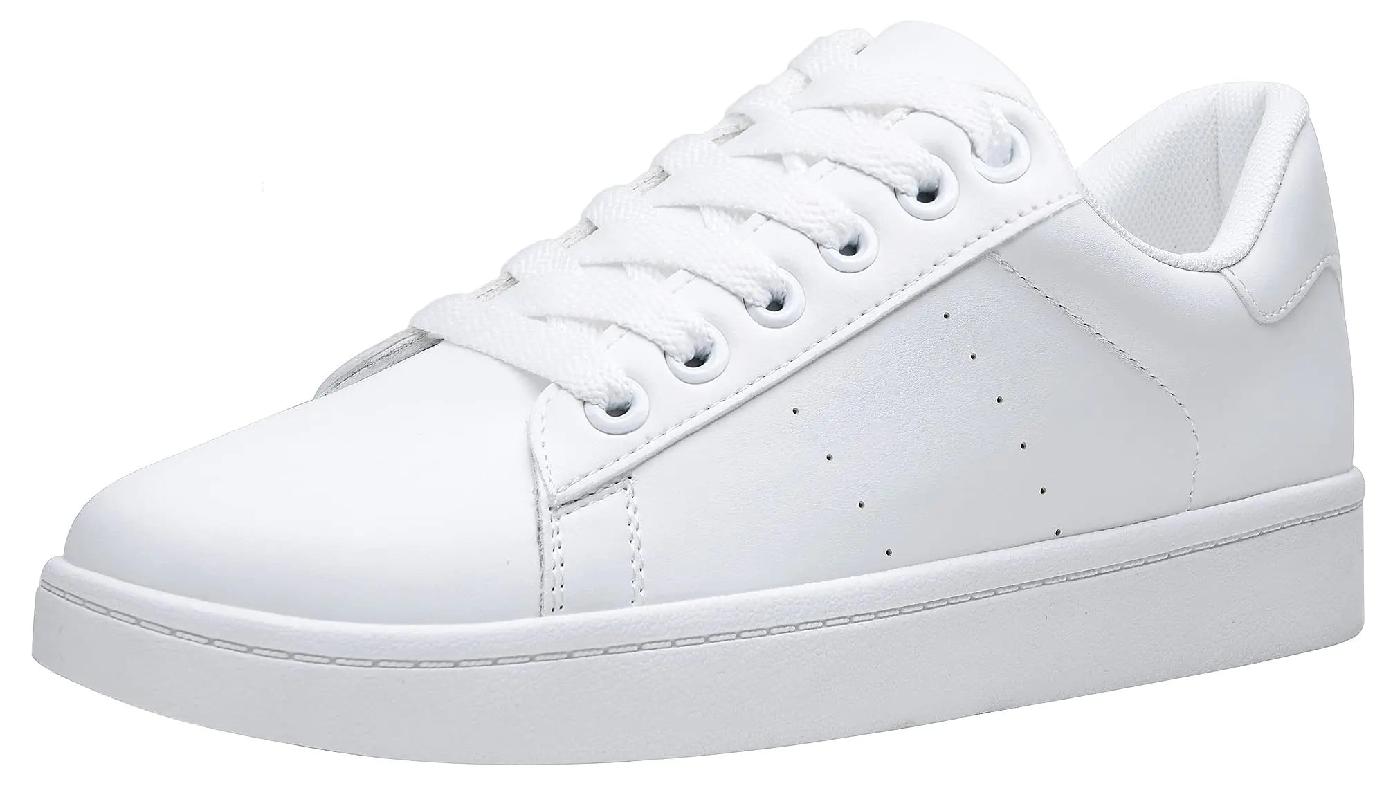 Style Loft Collection Vepose Womens Vegan Leather Sneakers, (Size 9 US)