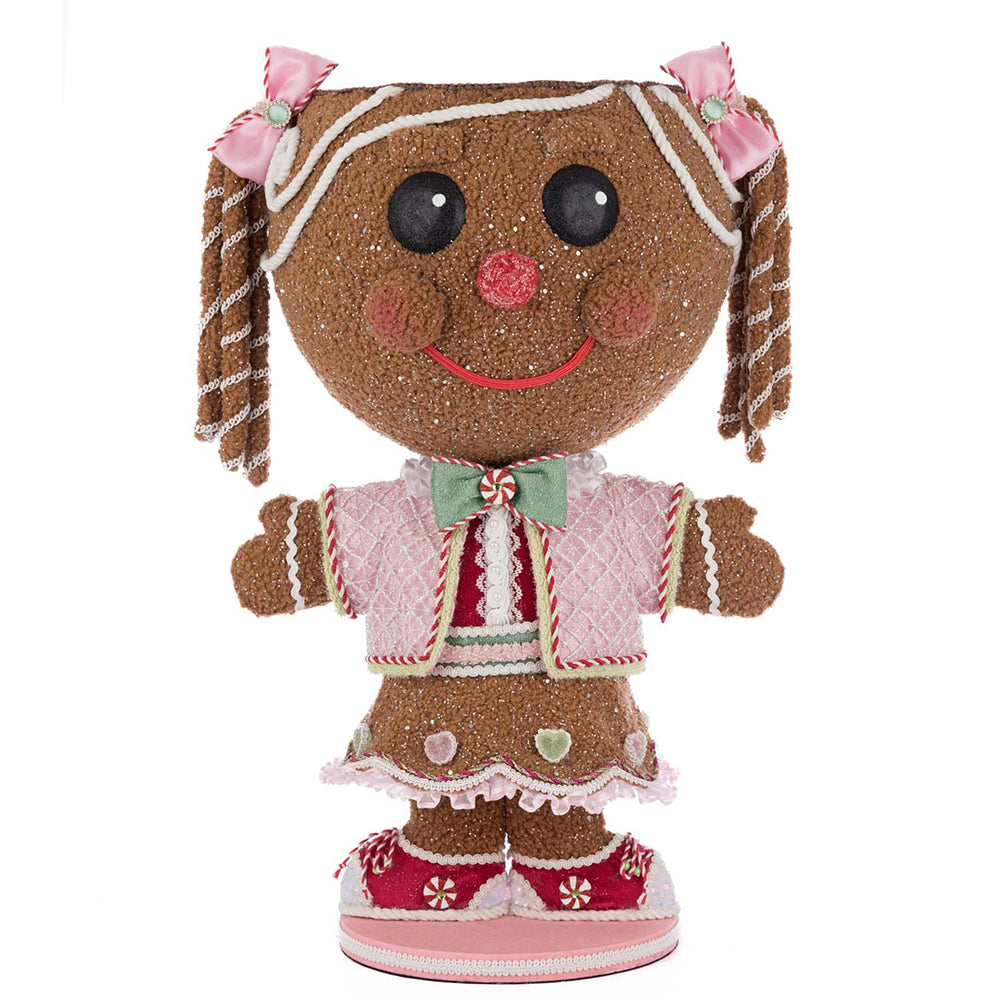 Sugar E. Sweet Gingerbread Girl Candy Container by Katherine&amp;#39;s Collection
