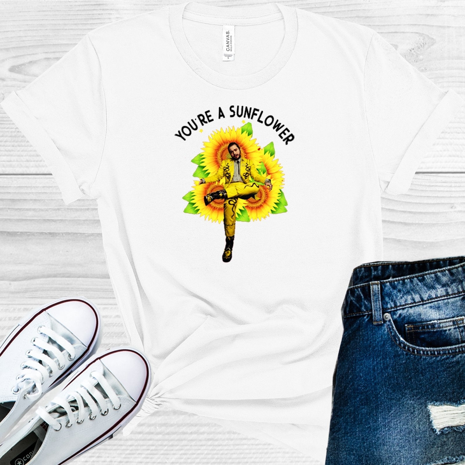 Post Malone You&amp;#39;re a Sunflower Graphic Tee