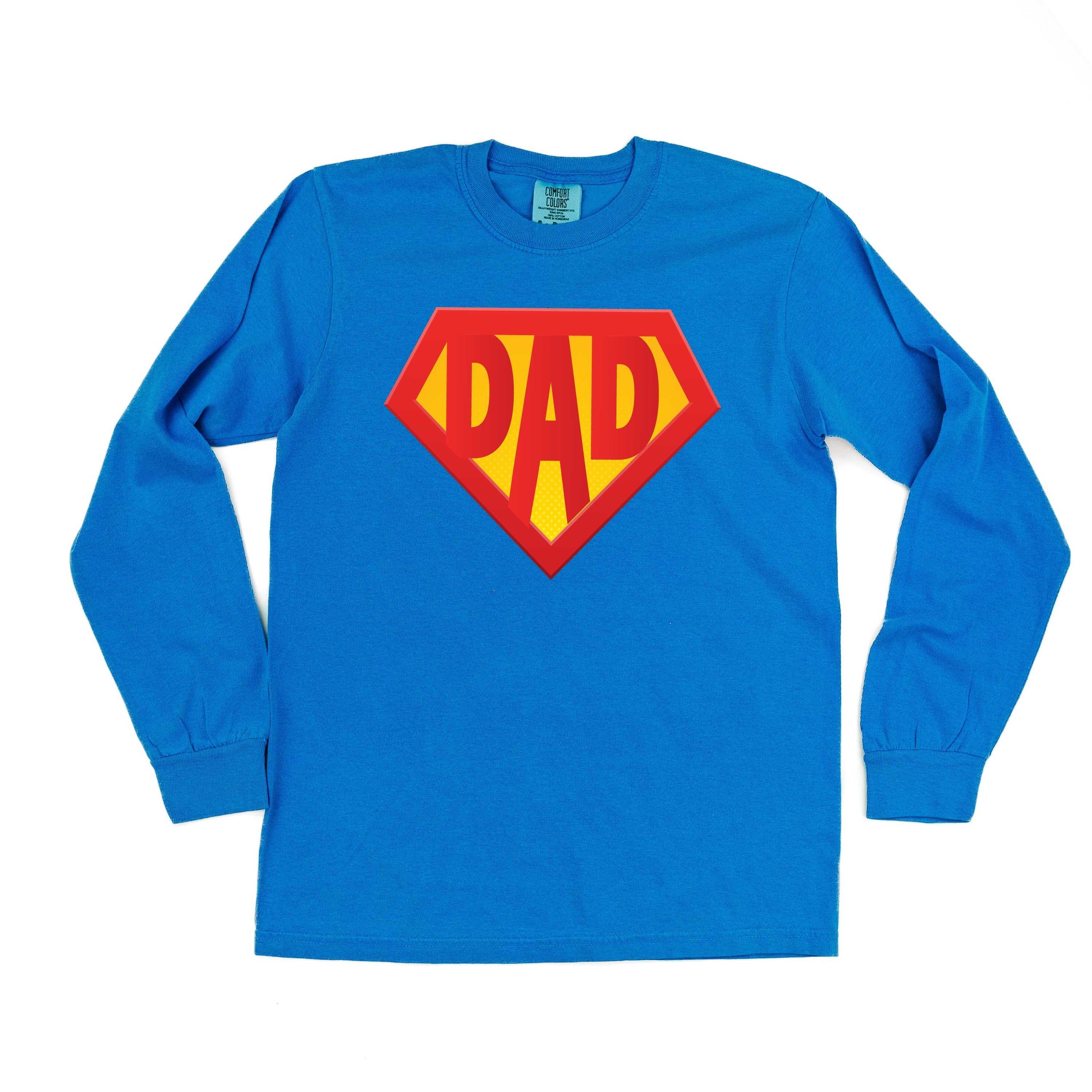 Super Dad - Royal Caribbean  LONG SLEEVE Comfort Colors Tee
