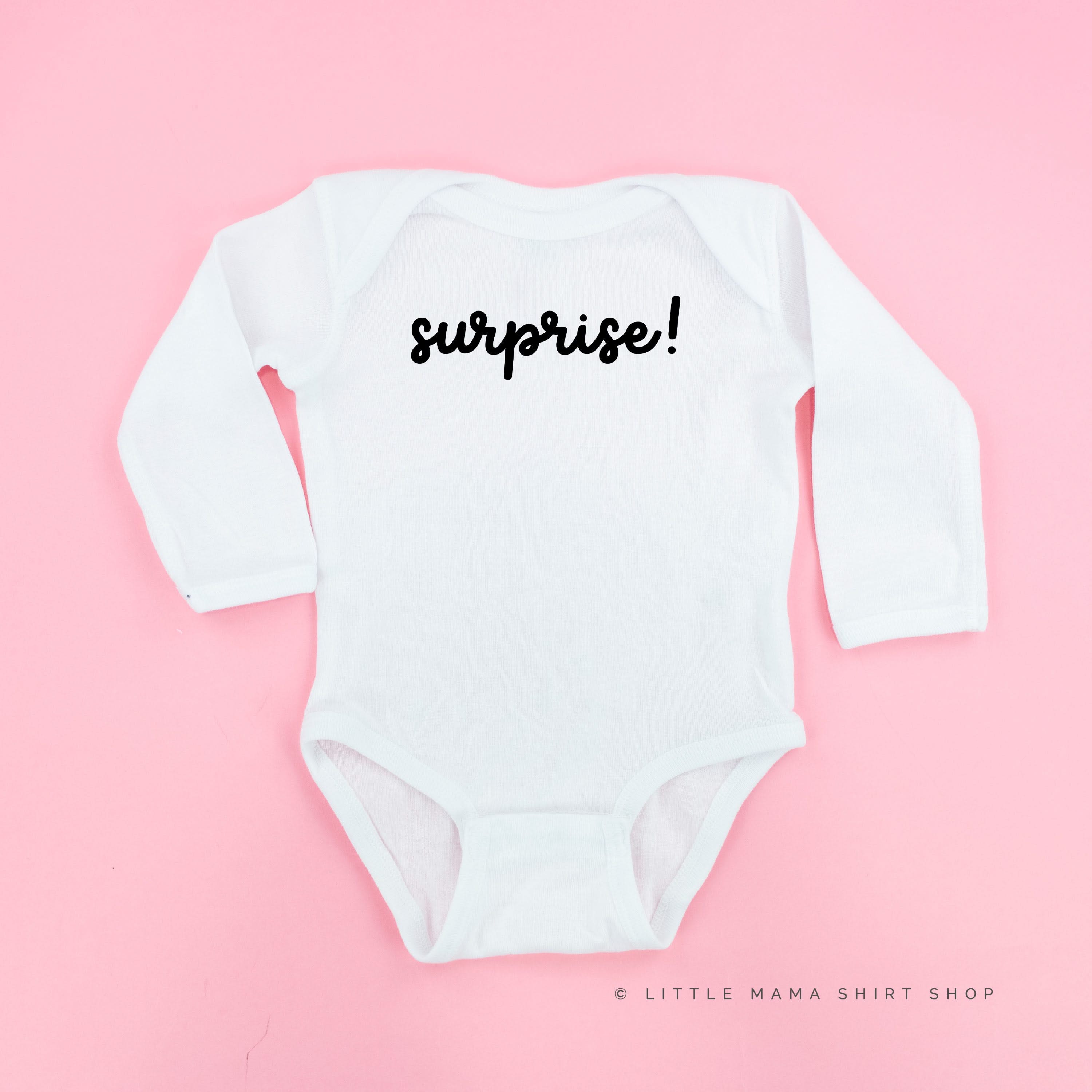 Surprise!- Child Long Sleeve Tee