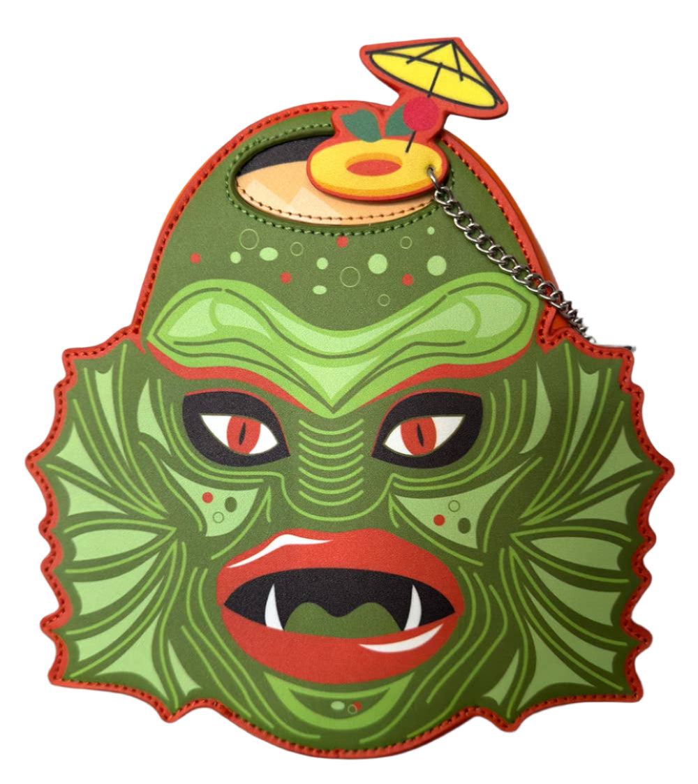 Swamp Creature Tiki Mug Backpack/Purse