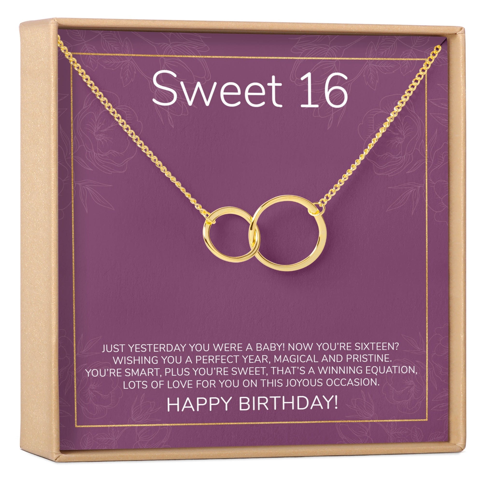 Sweet 16 Necklace, Multiple Styles