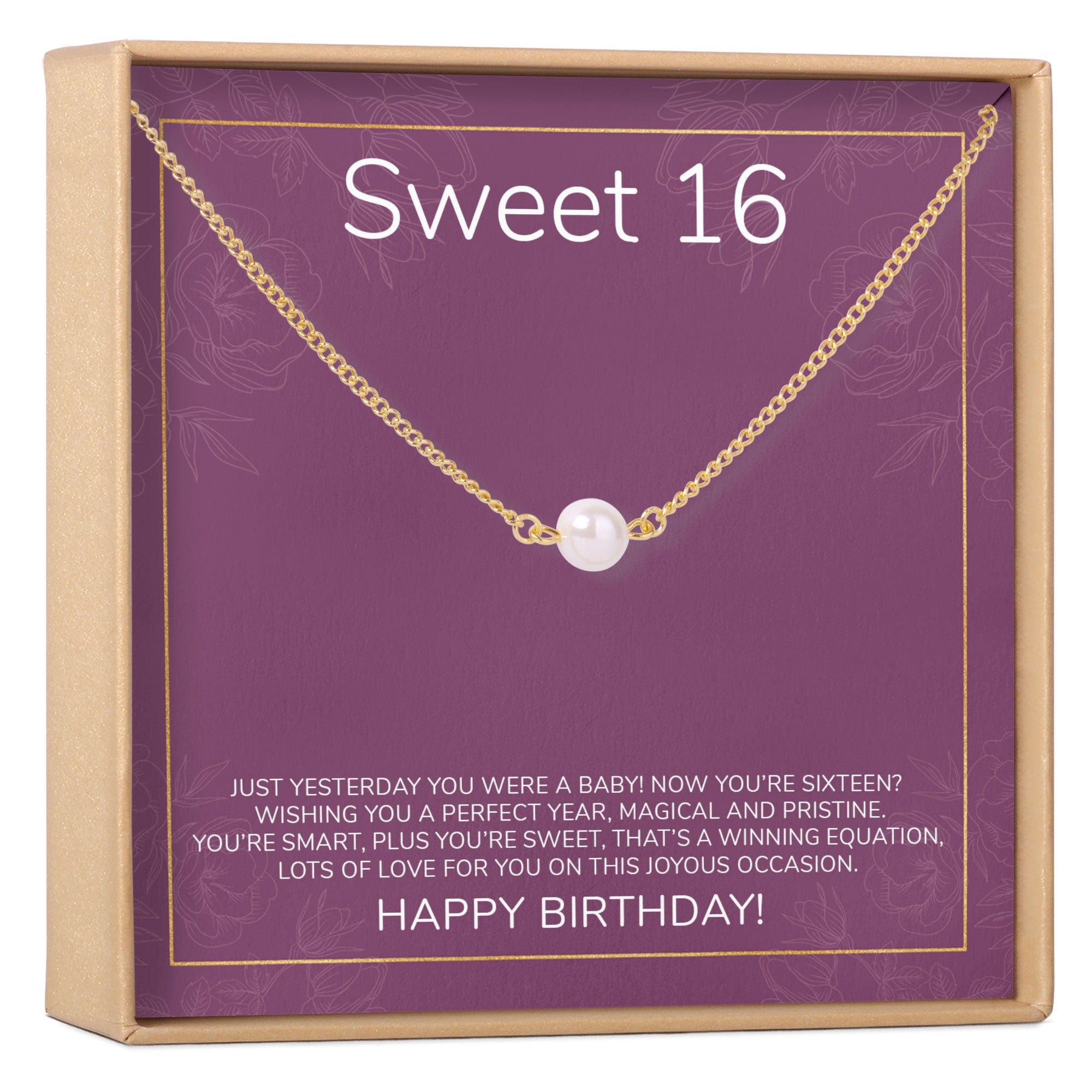 Sweet 16 Necklace, Multiple Styles