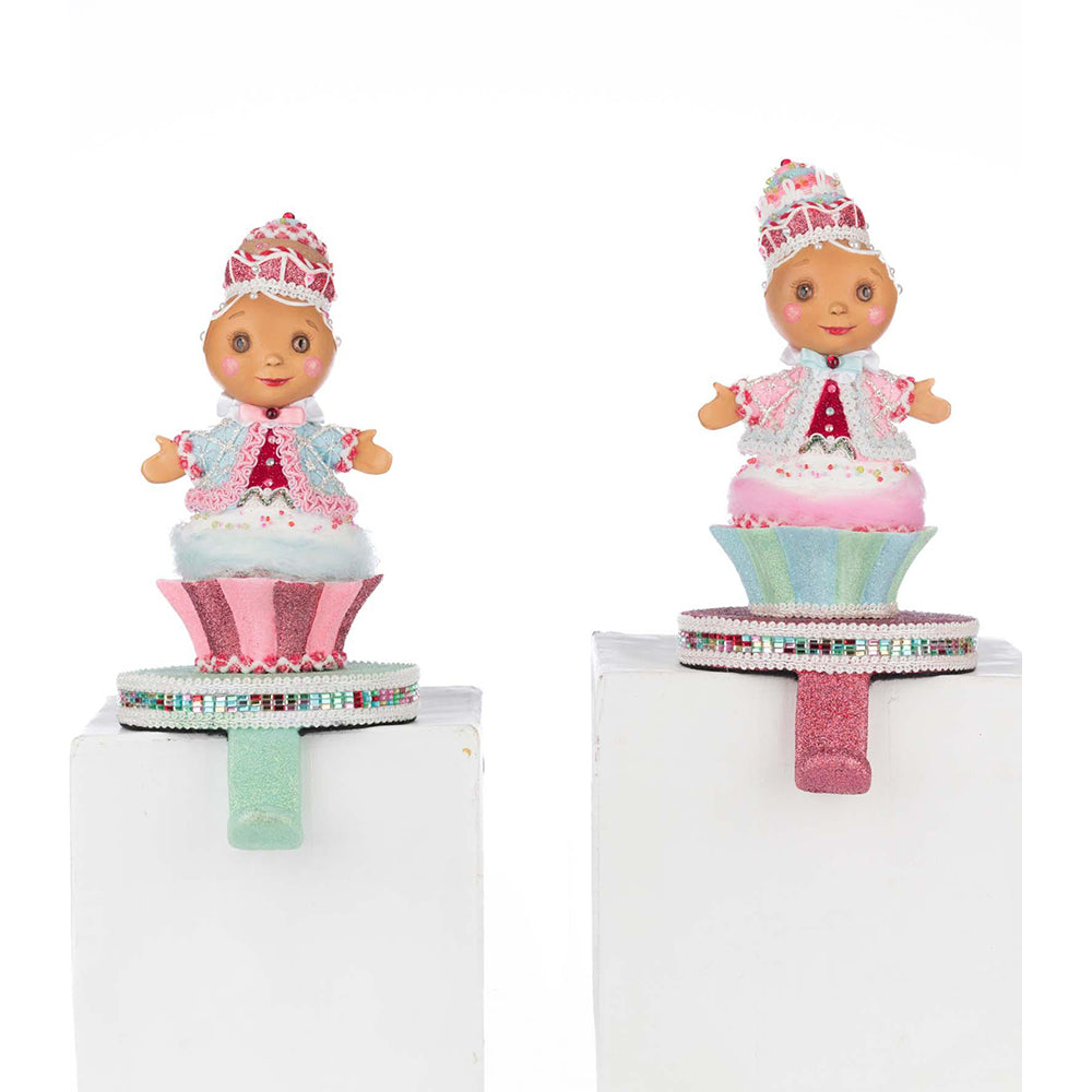 Sweet Delights Gingerbread Stocking Holder Assortment of 2 by Katherine&amp;#39;s Collection